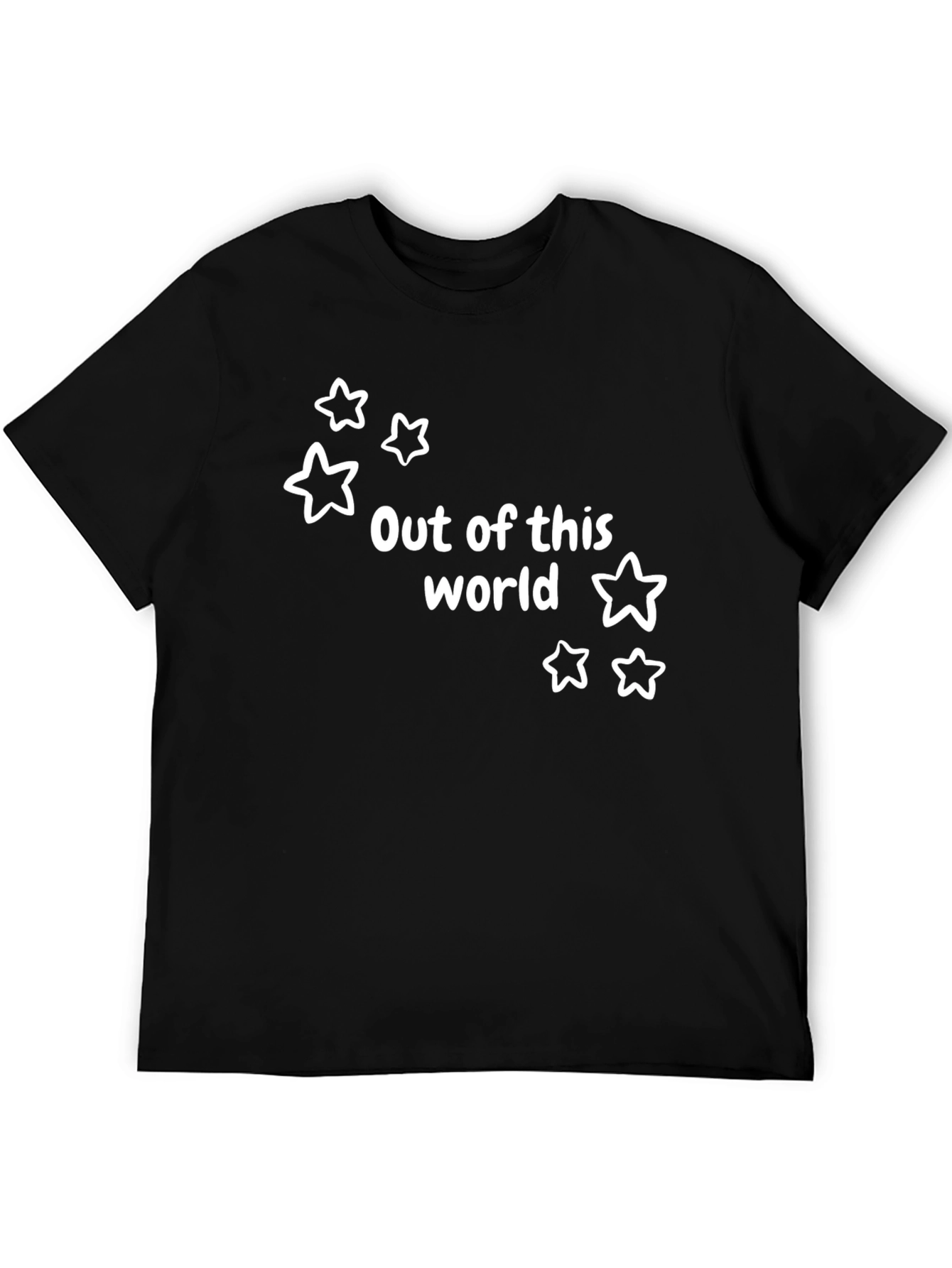Out of This World Graphic Tee - Black