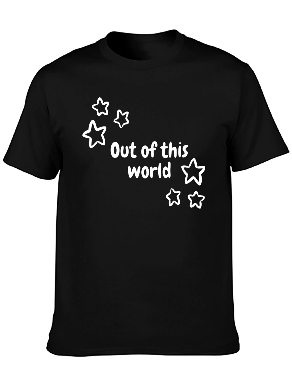 Out of This World Graphic Tee - Black