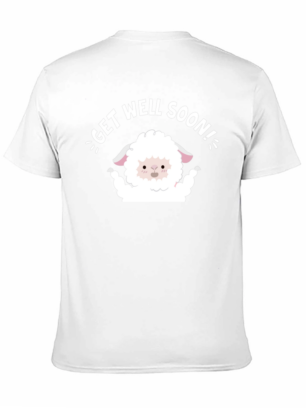 Get Well Soon Sheep T-Shirt - Cute Comfort