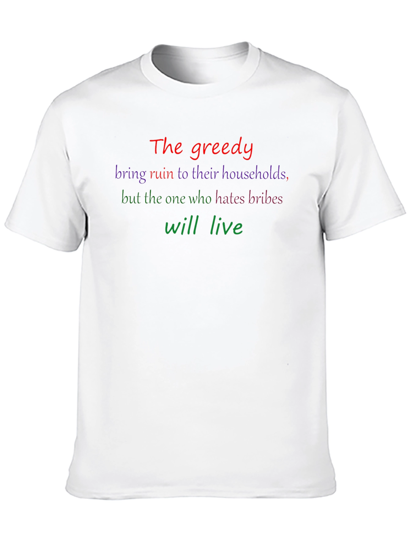The Greedy Anti-Corruption T-Shirt