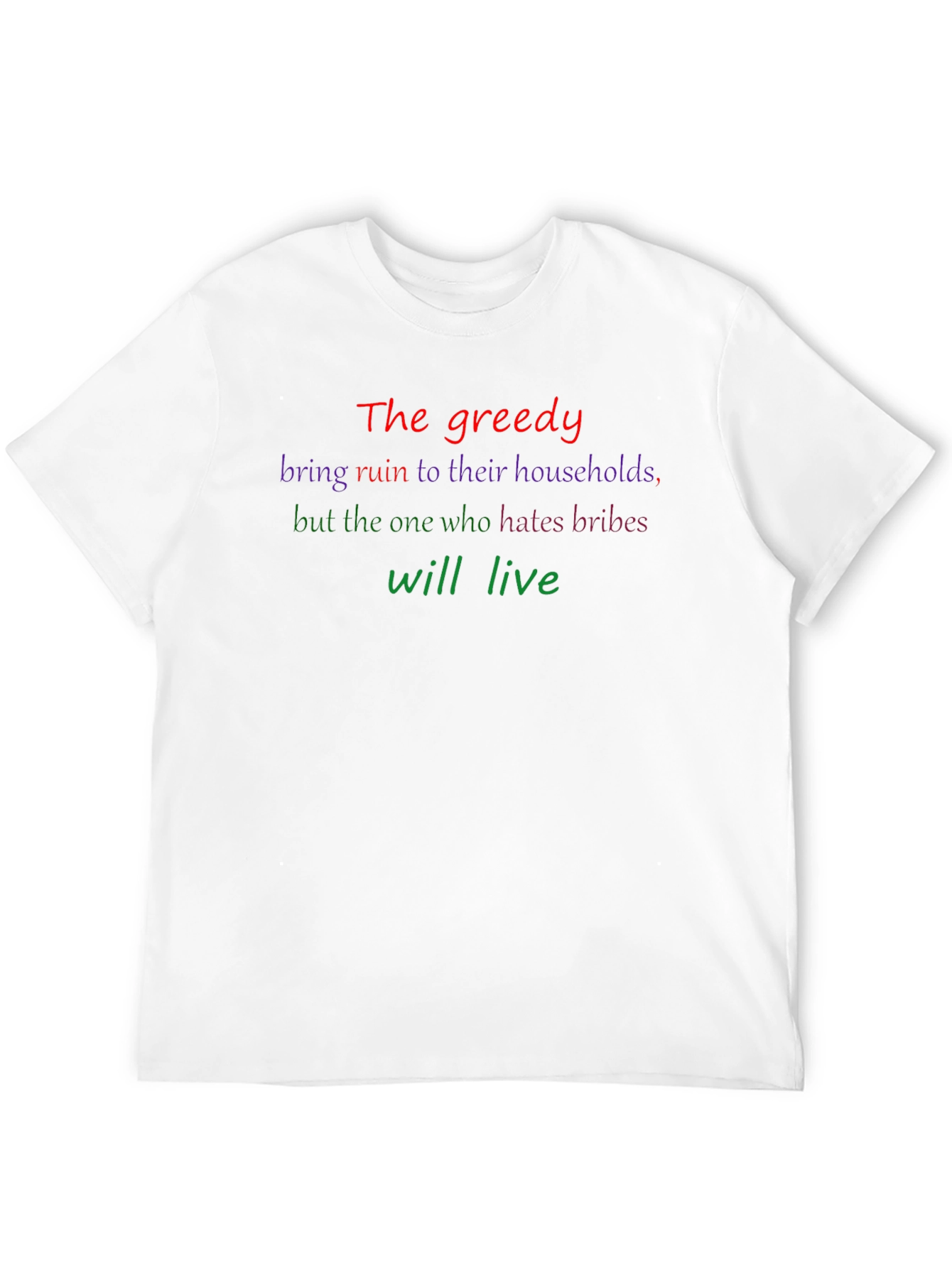 The Greedy Anti-Corruption T-Shirt