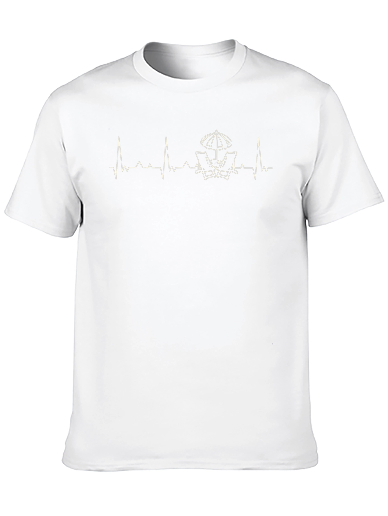 Beach Life Heartbeat T-Shirt