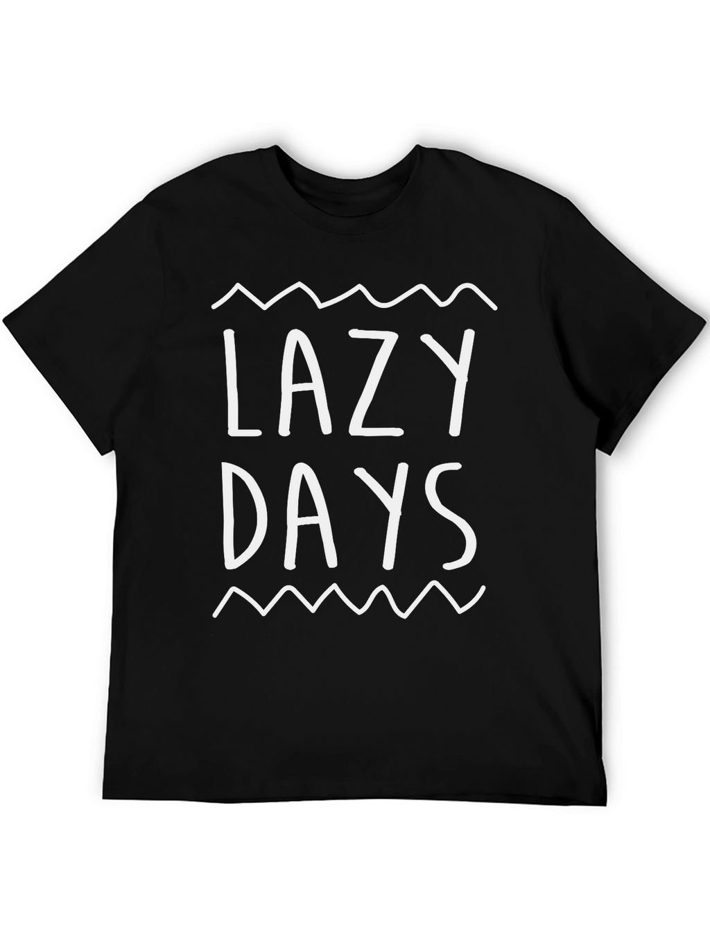 Lazy Days Graphic Tee - Relaxed Comfort