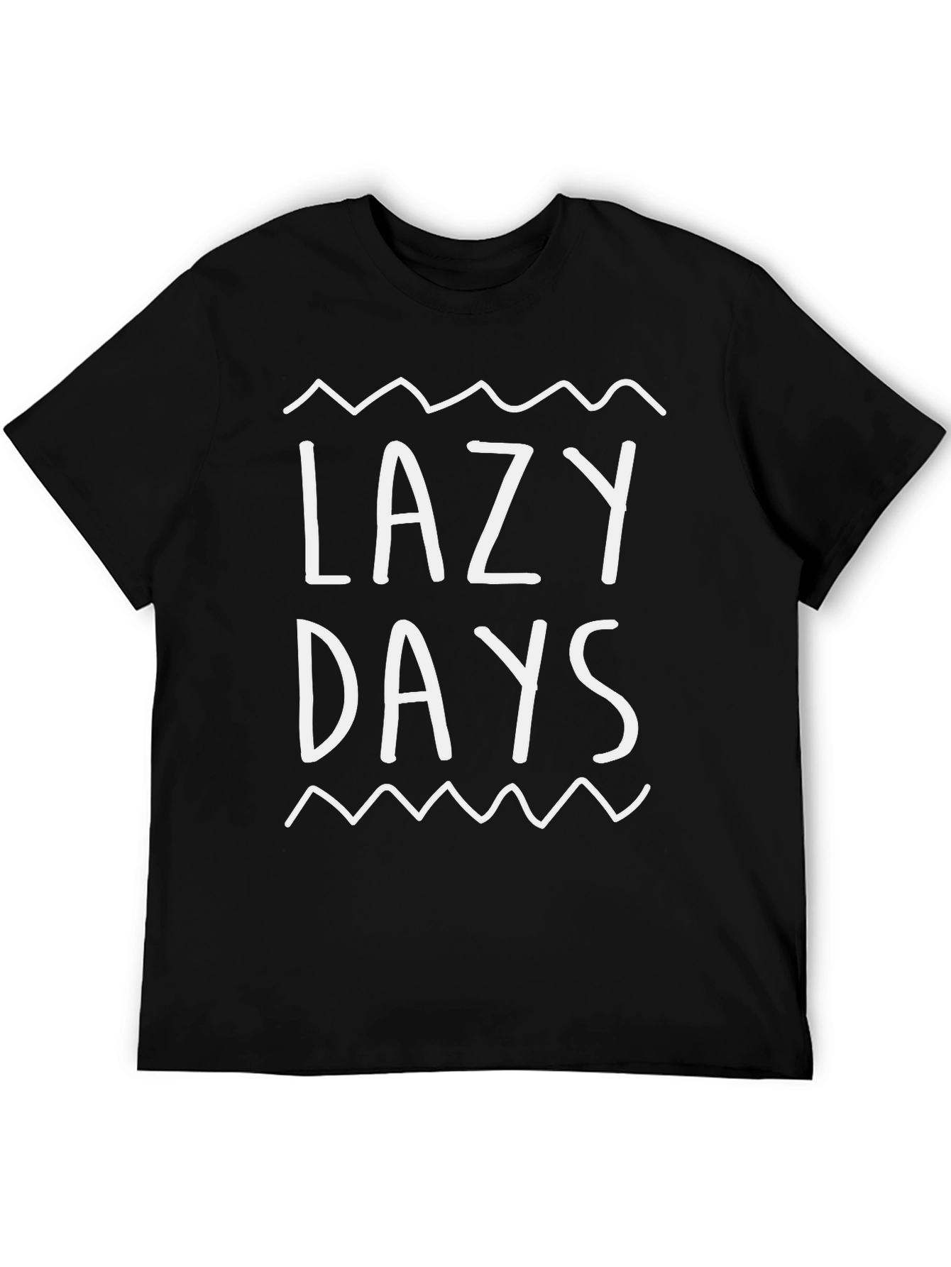 Lazy Days Graphic Tee - Relaxed Comfort
