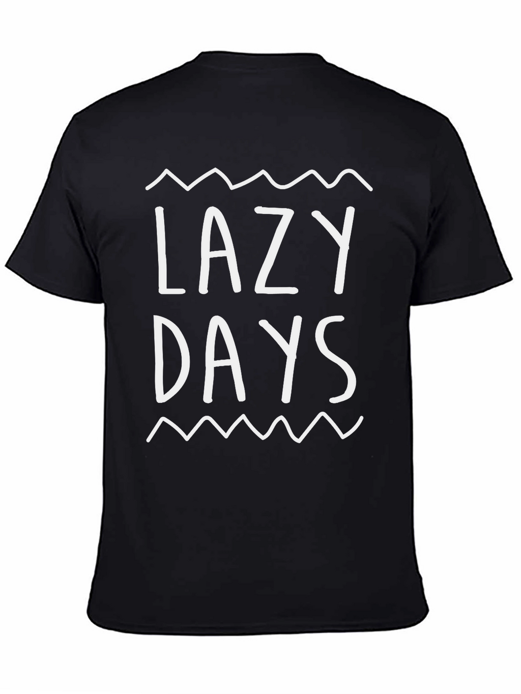 Lazy Days Graphic Tee - Relaxed Comfort