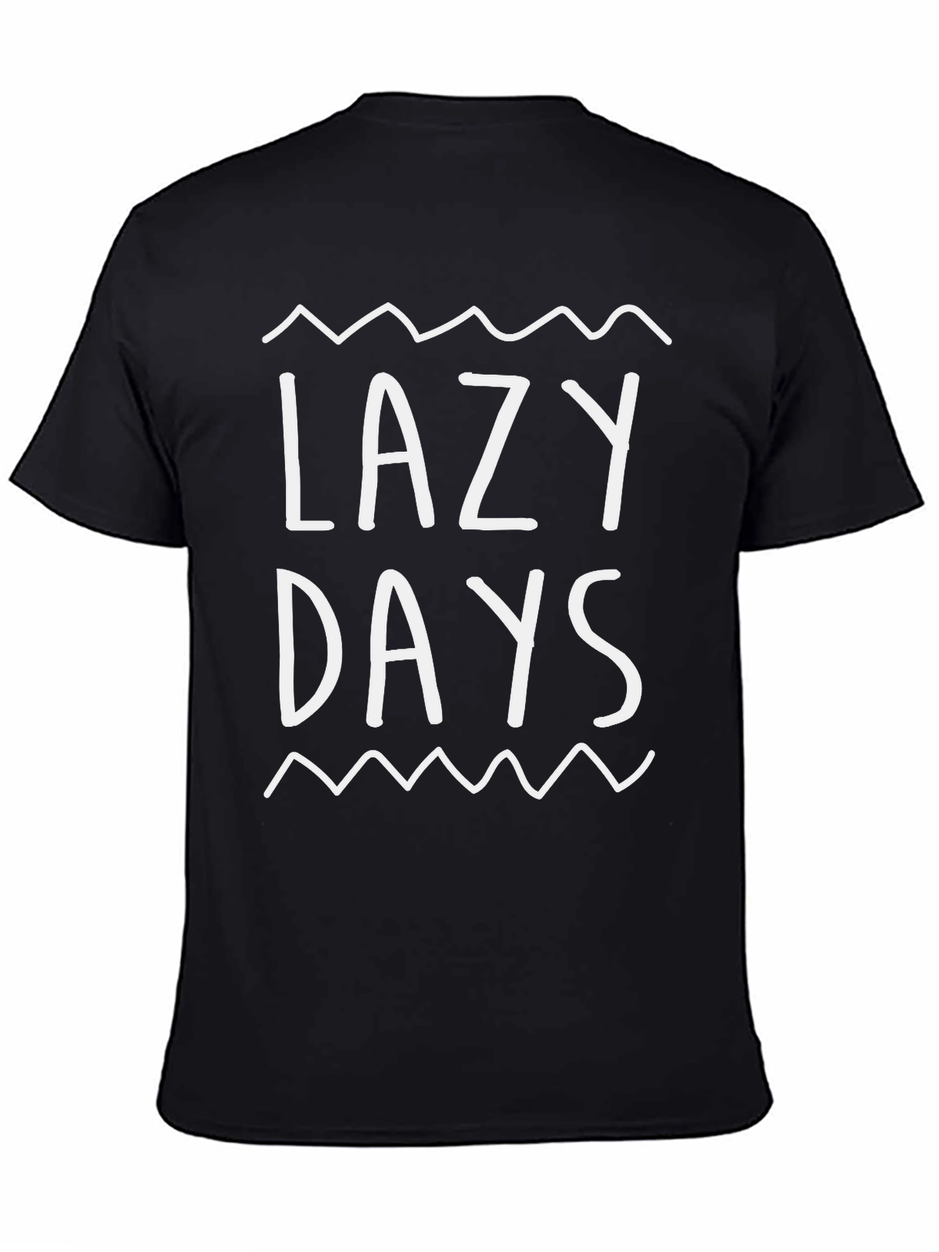 Lazy Days Graphic Tee - Relaxed Comfort