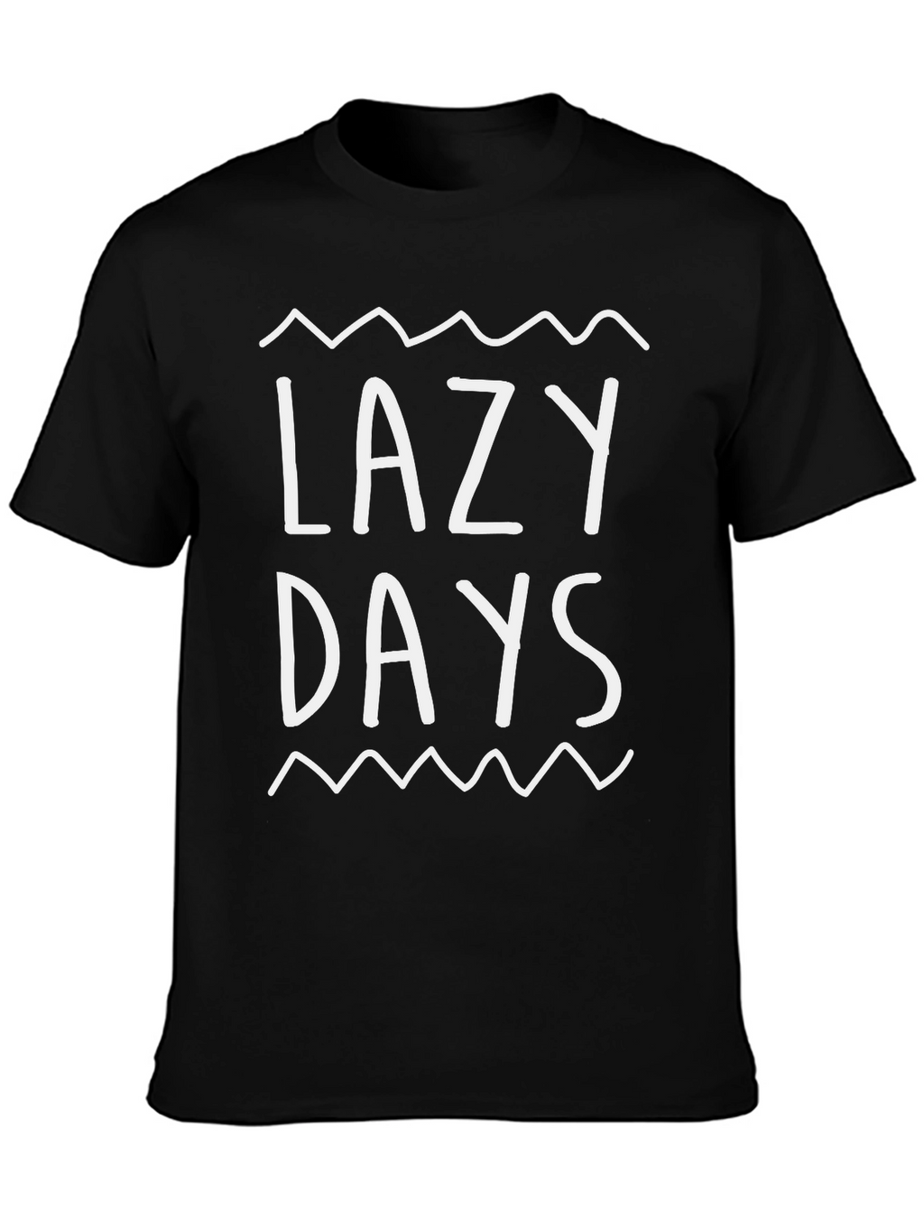 Lazy Days Graphic Tee - Relaxed Comfort