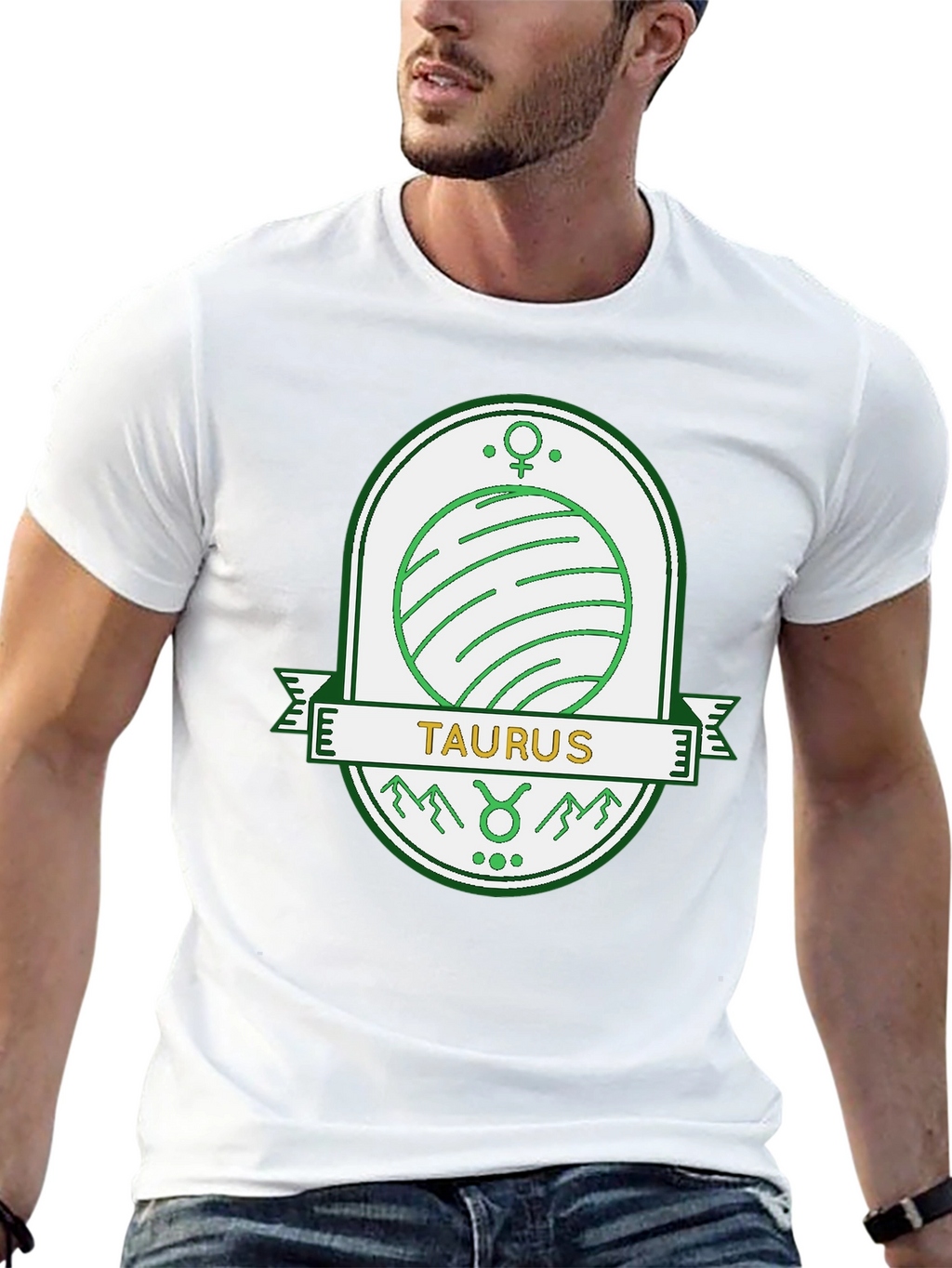 Taurus Zodiac Graphic Tee - Stylish Astrology Shirt