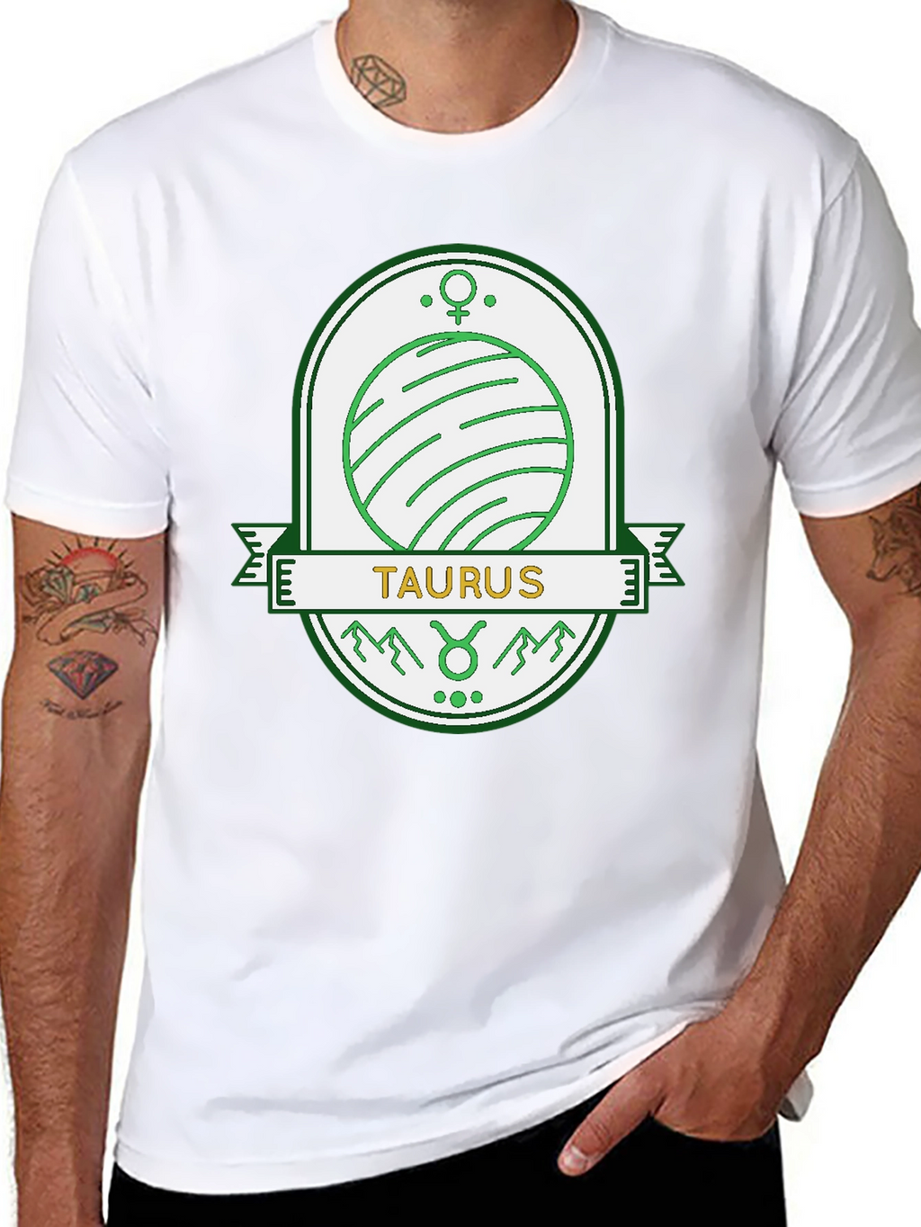 Taurus Zodiac Graphic Tee - Stylish Astrology Shirt