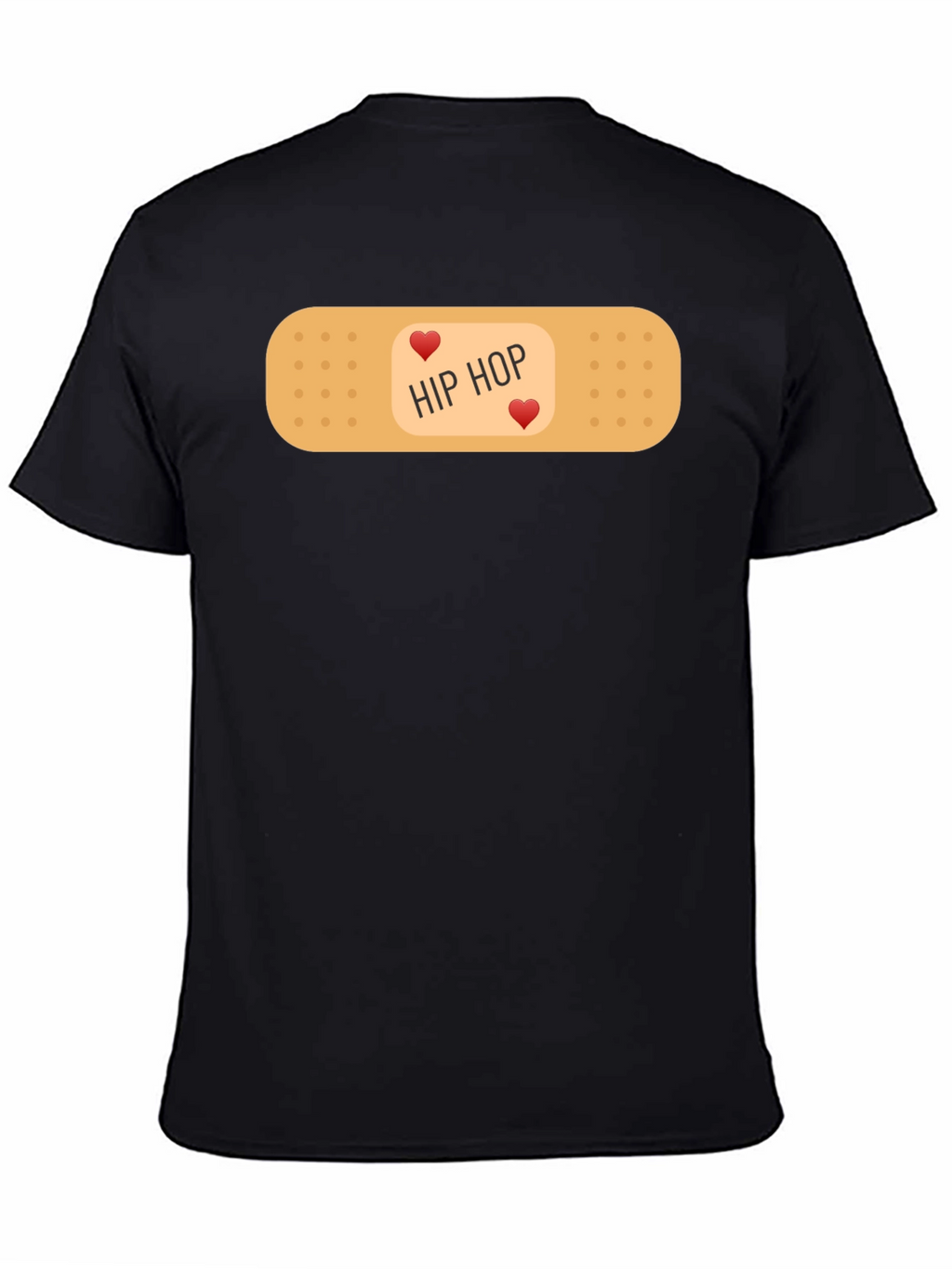 Hip Hop Love Bandage Graphic T-Shirt