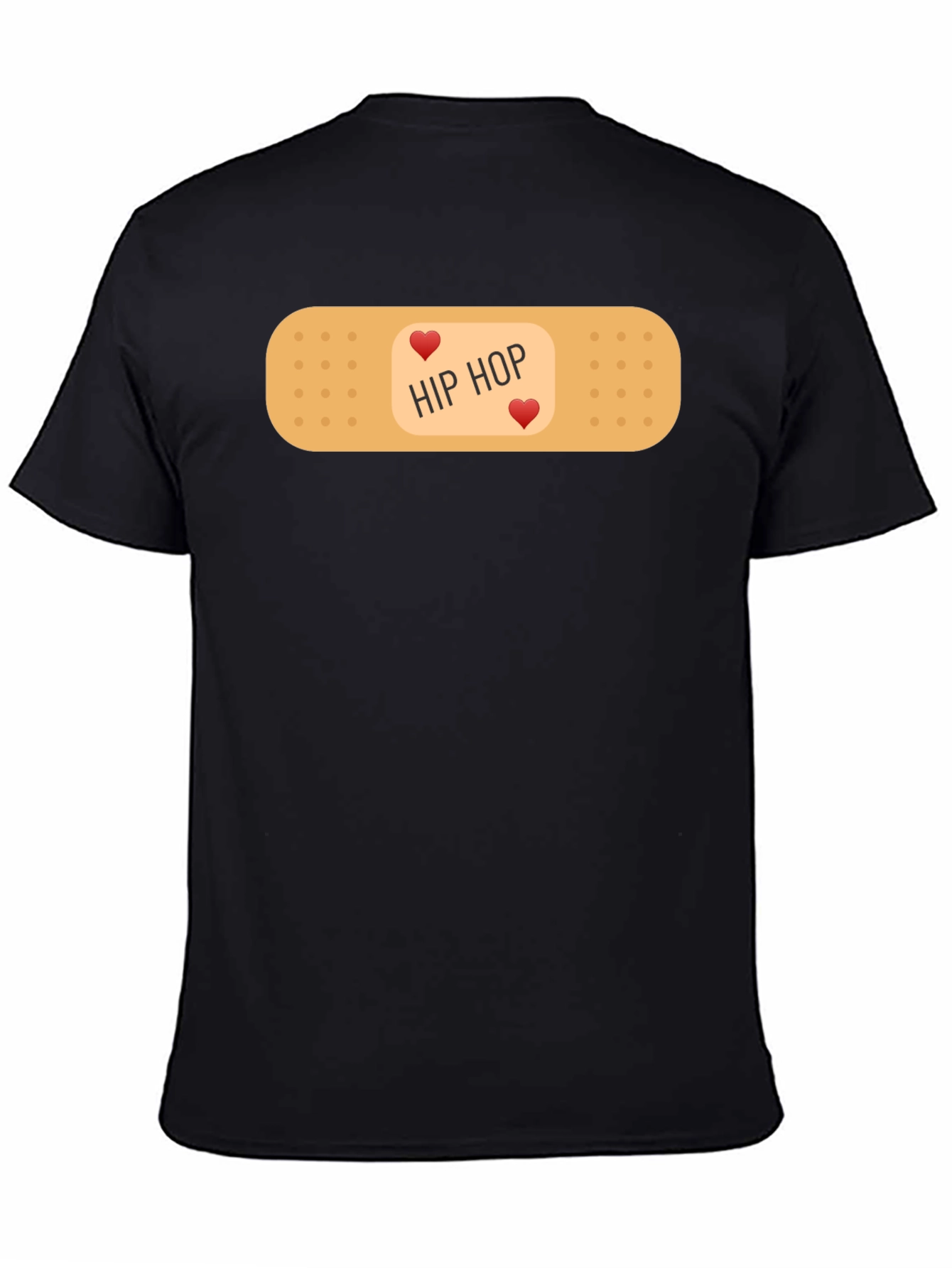 Hip Hop Love Bandage Graphic T-Shirt
