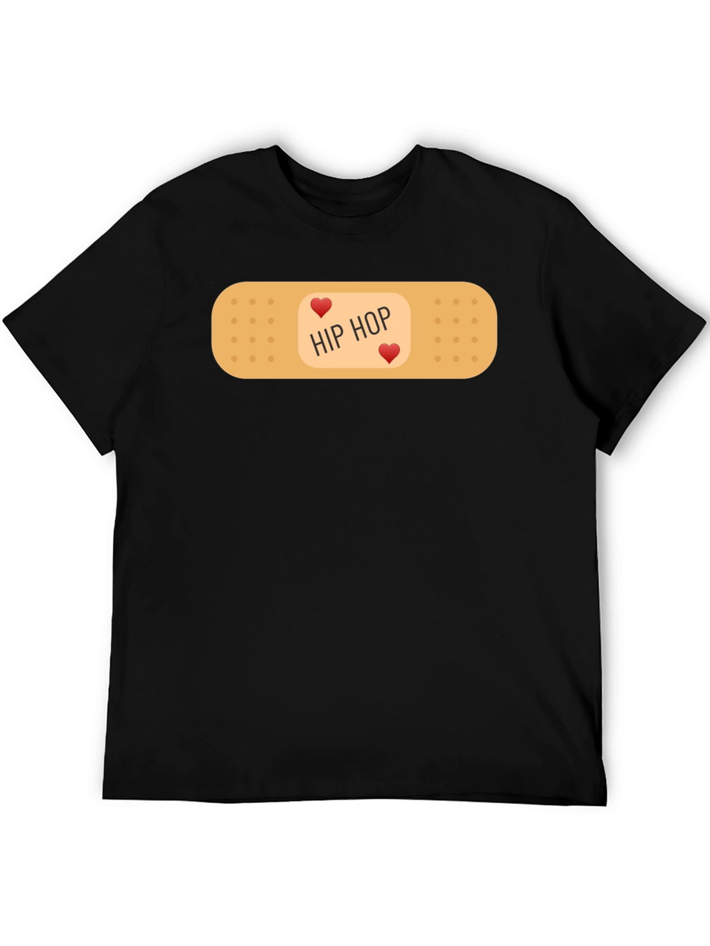 Hip Hop Love Bandage Graphic T-Shirt
