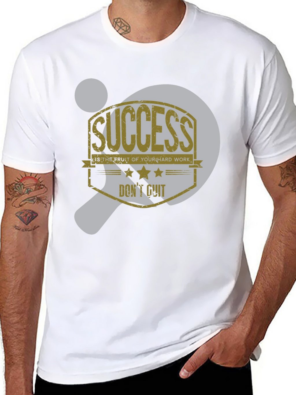 Success Motivational Graphic T-Shirt