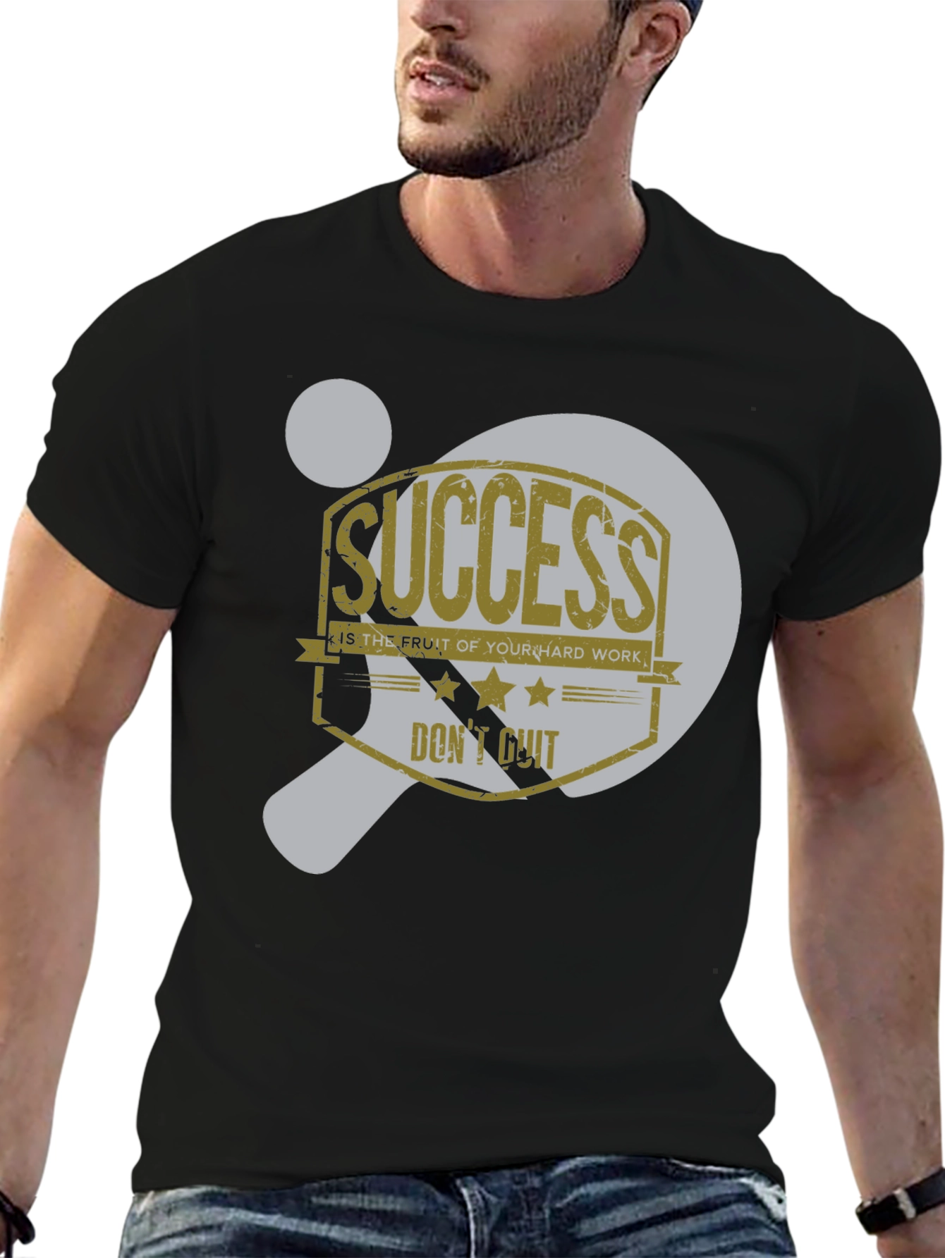 Success Motivational Graphic T-Shirt