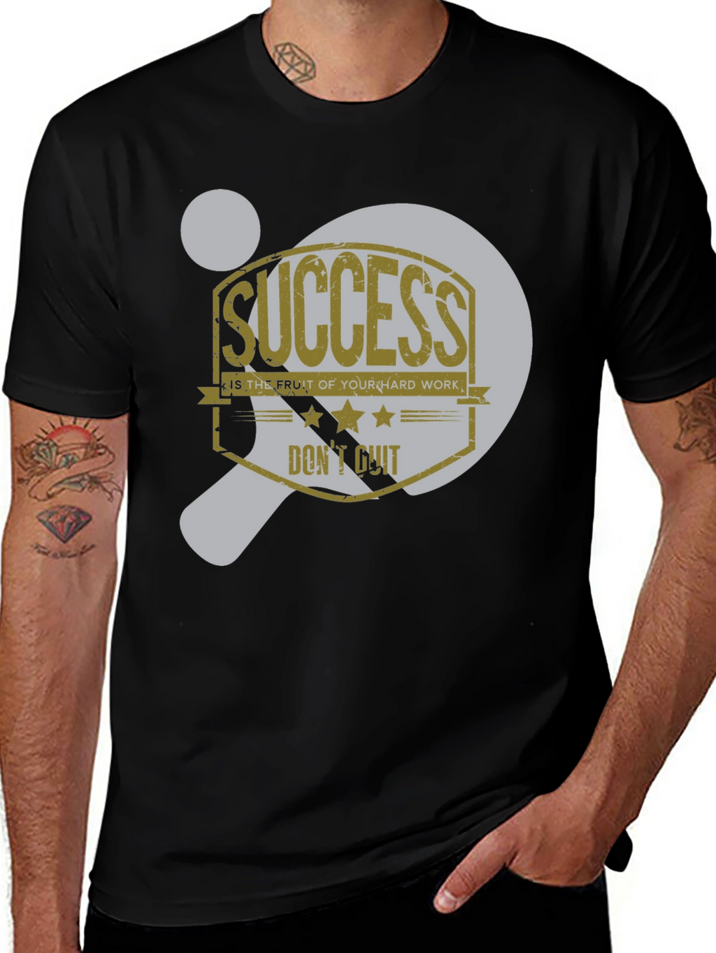 Success Motivational Graphic T-Shirt