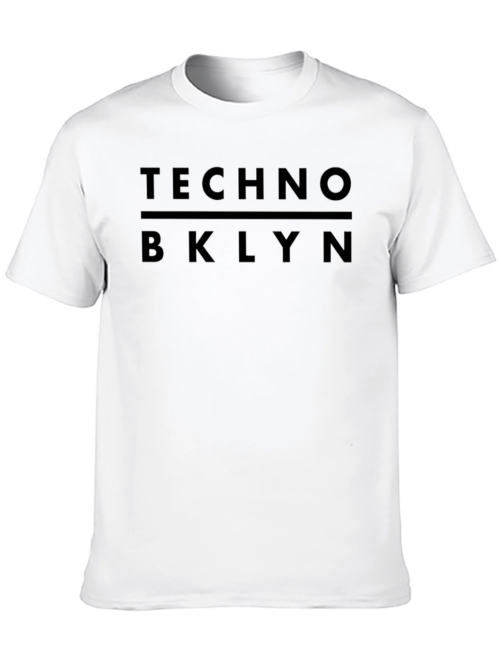 Techno BKLYN Black Graphic Tee
