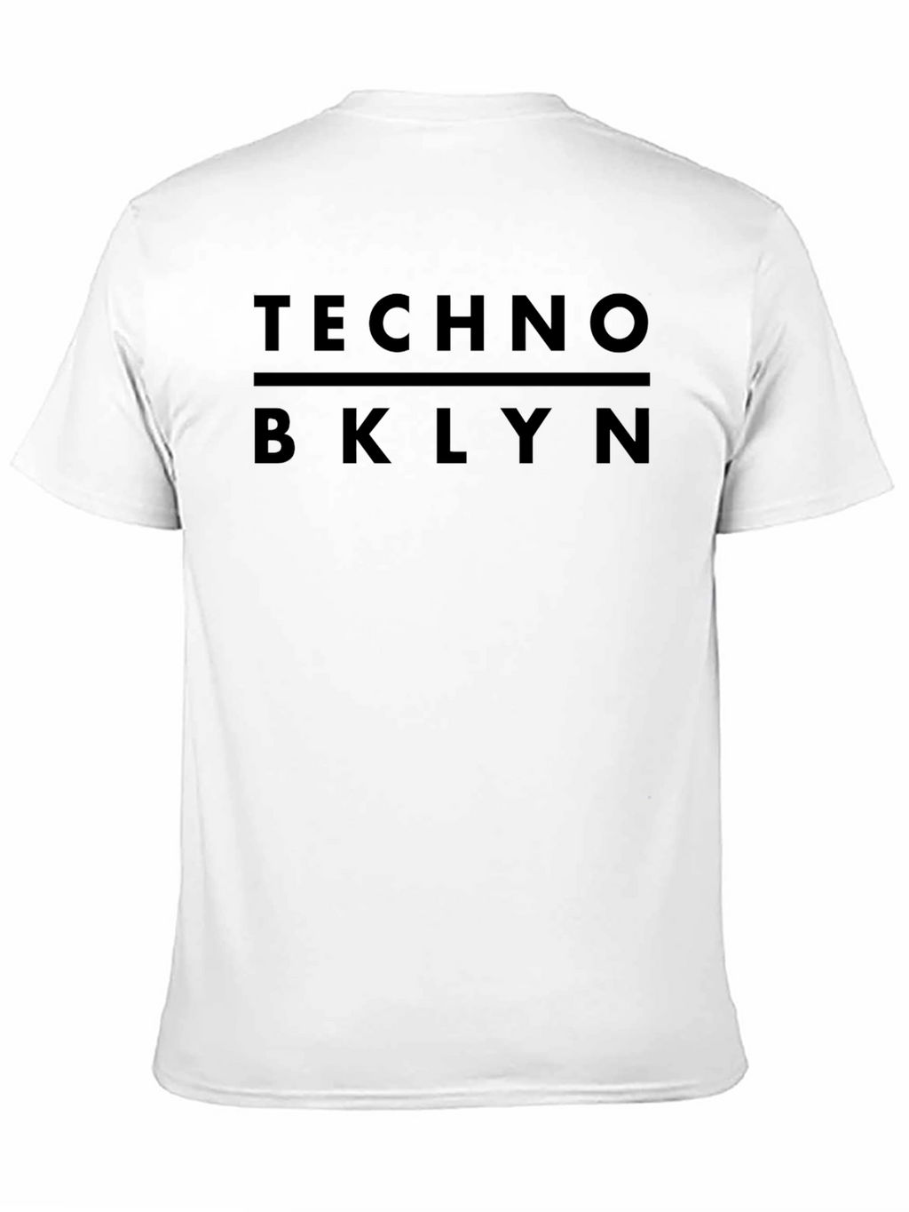 Techno BKLYN Black Graphic Tee