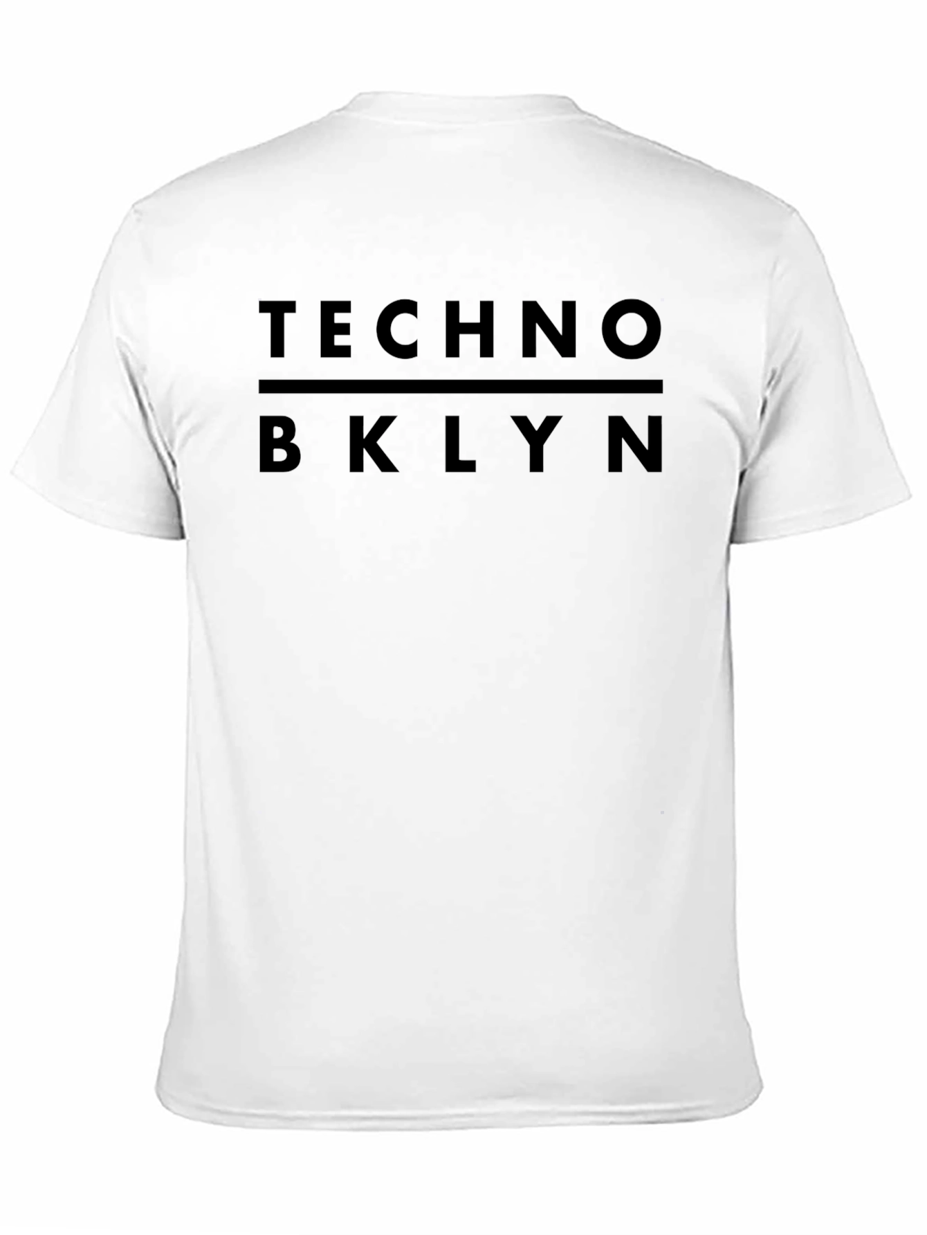 Techno BKLYN Black Graphic Tee