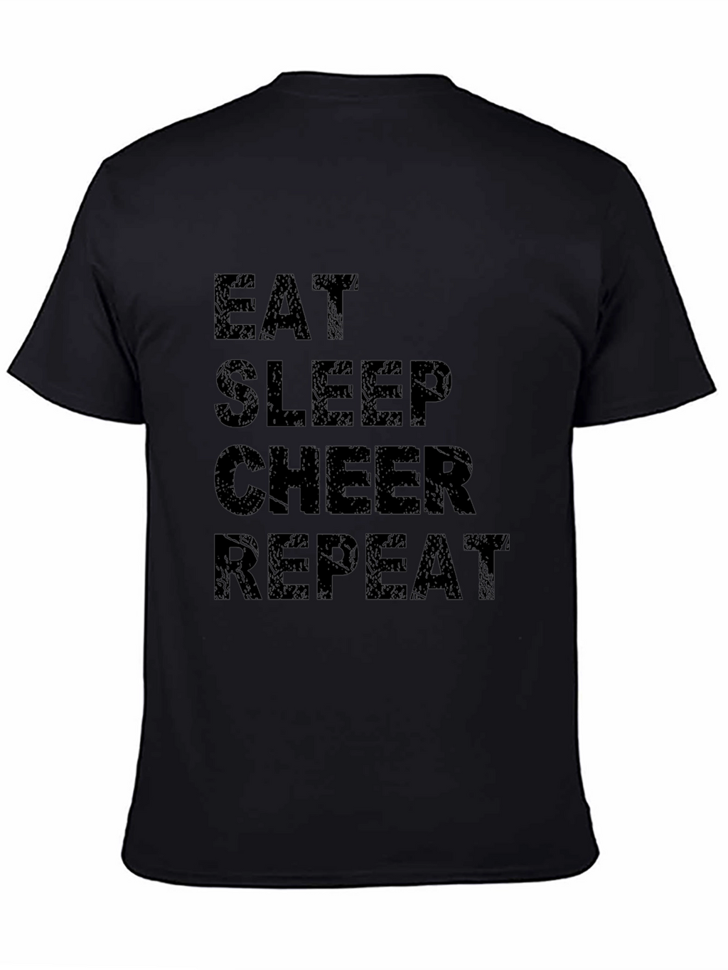 Eat Sleep Cheer Repeat - Graphic T-Shirt