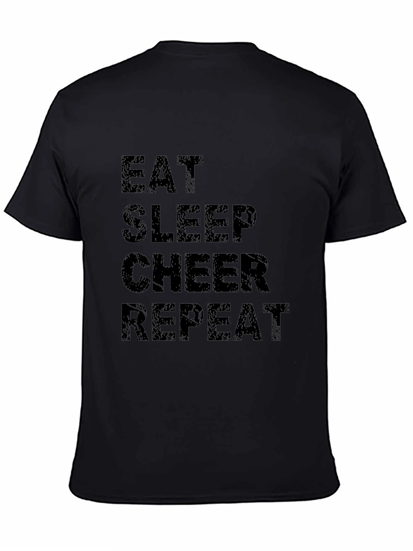 Eat Sleep Cheer Repeat - Graphic T-Shirt