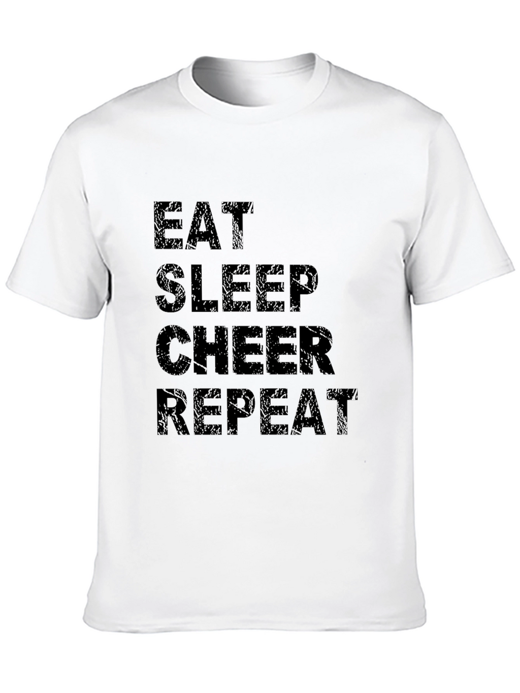 Eat Sleep Cheer Repeat - Graphic T-Shirt