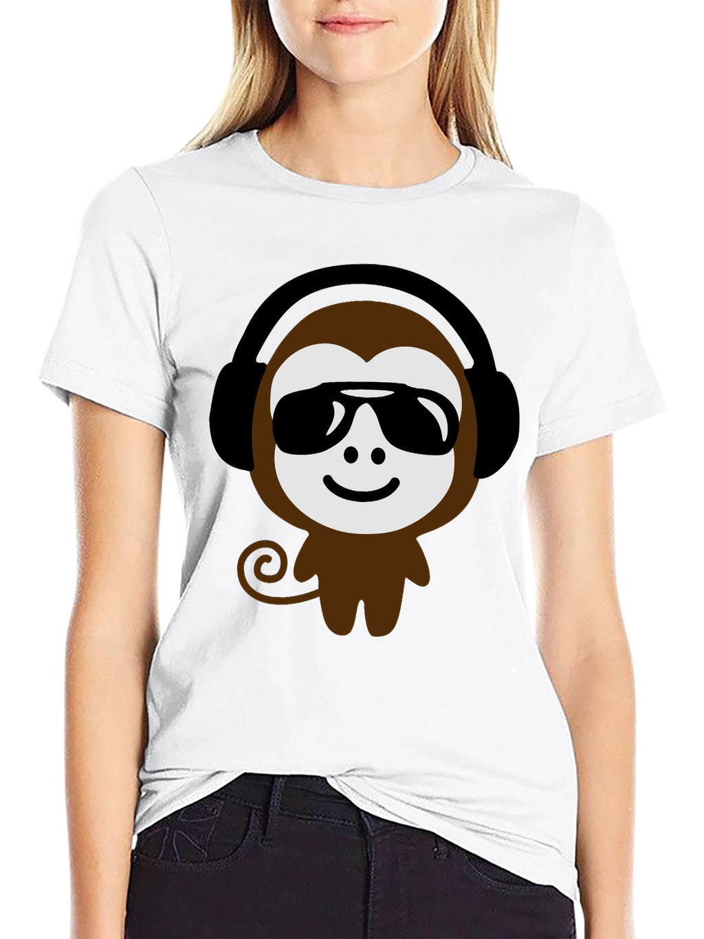 Cool Monkey T-Shirt: Fun Graphic Tee