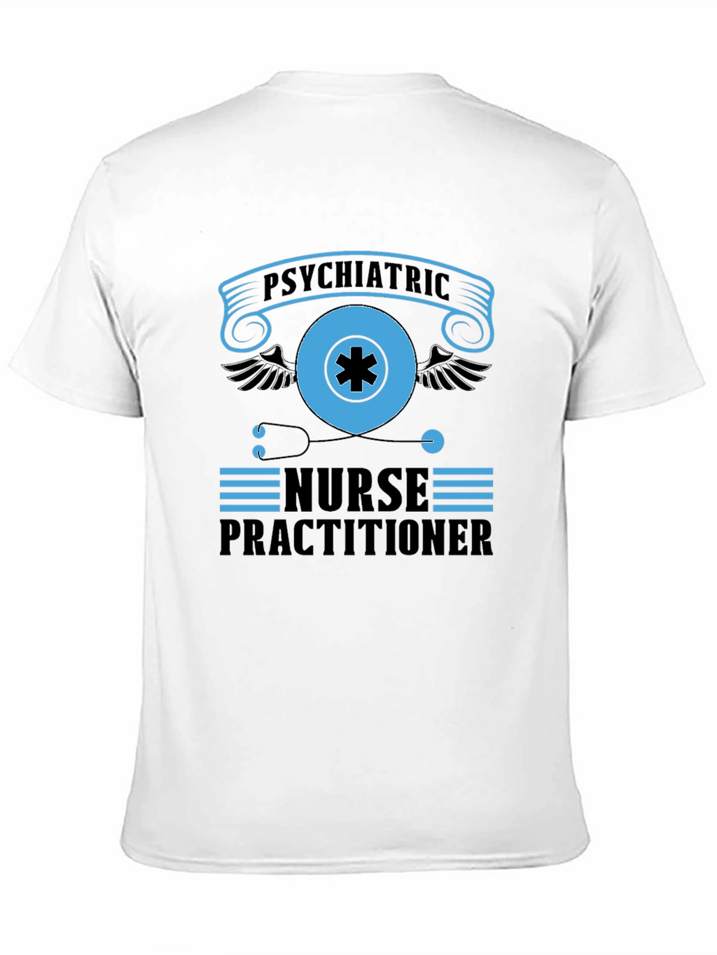 Psychiatric Nurse Practitioner Black T-Shirt