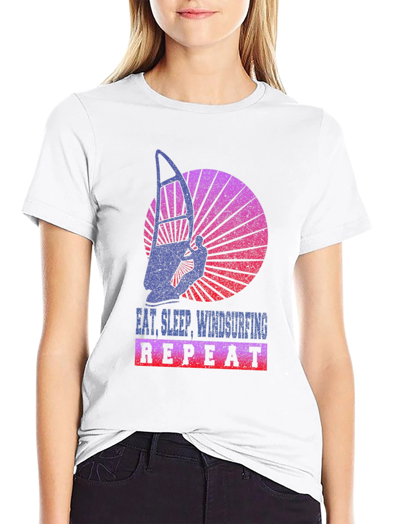 Eat Sleep Windsurfing T-Shirt