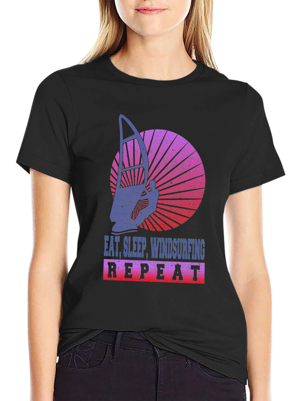 Eat Sleep Windsurfing T-Shirt