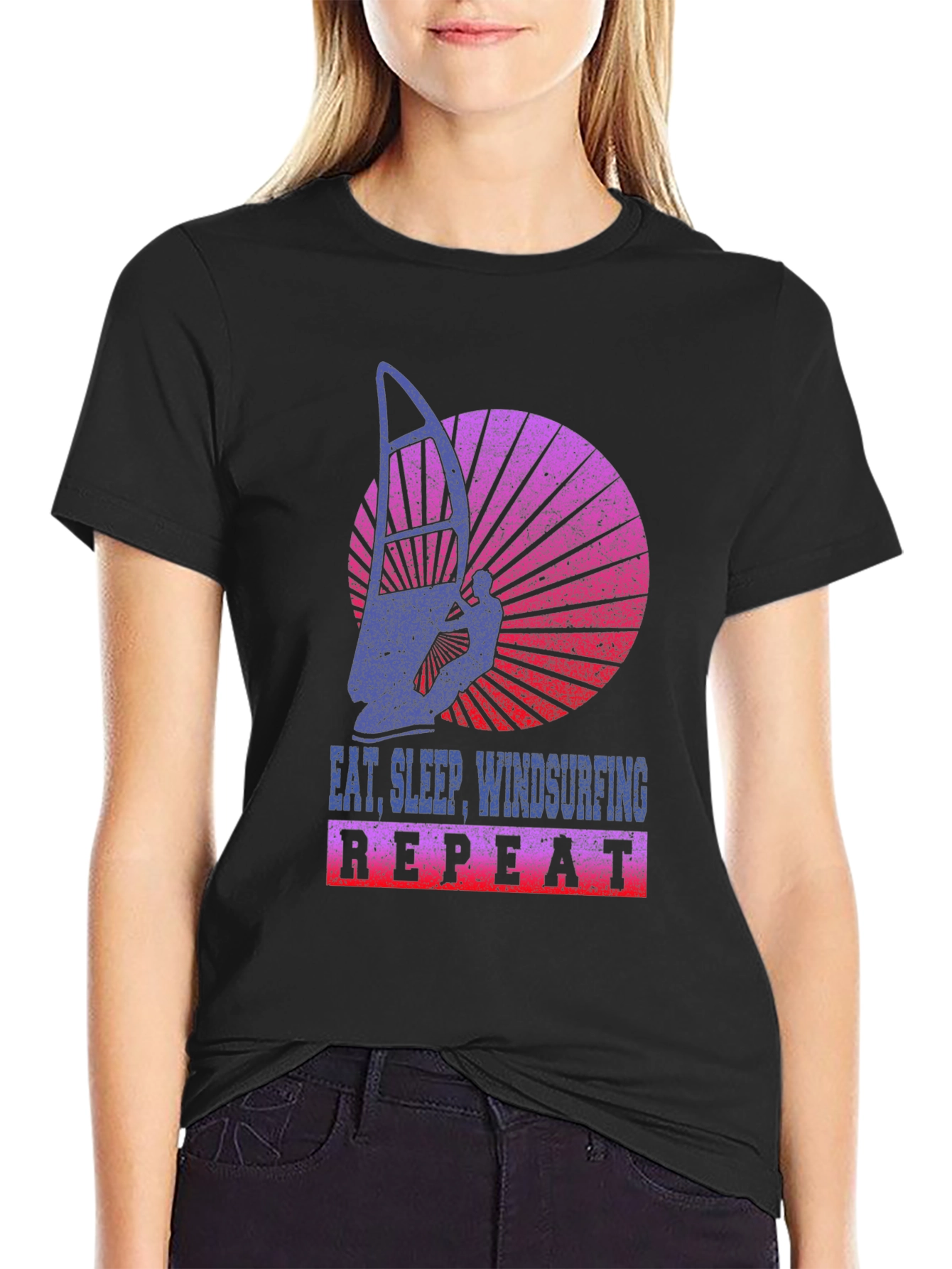 Eat Sleep Windsurfing T-Shirt