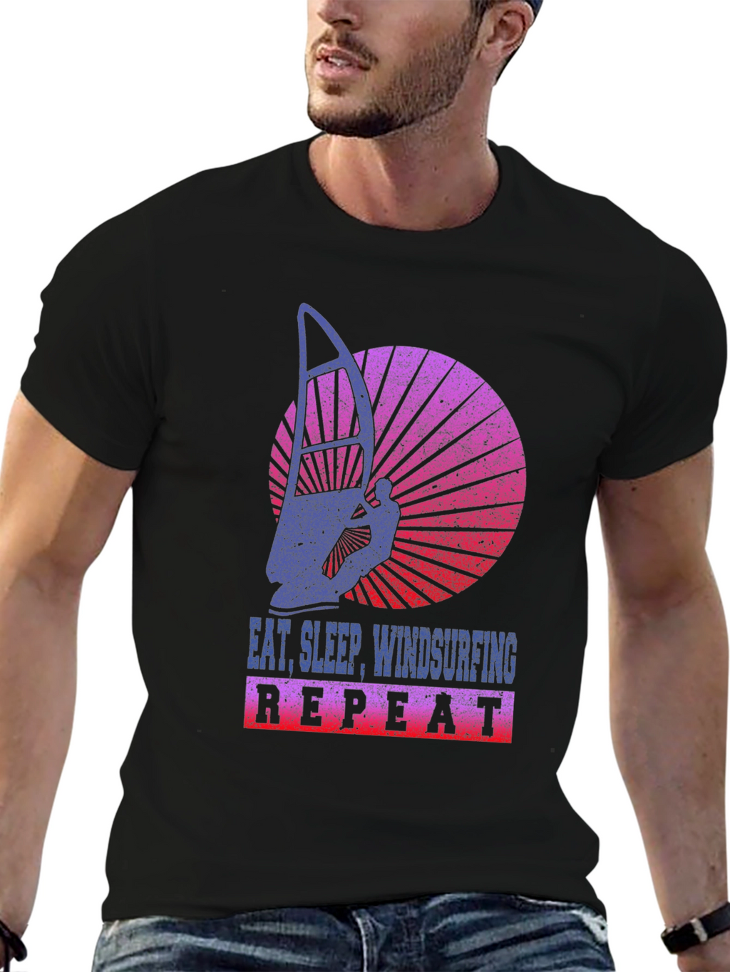 Eat Sleep Windsurfing T-Shirt