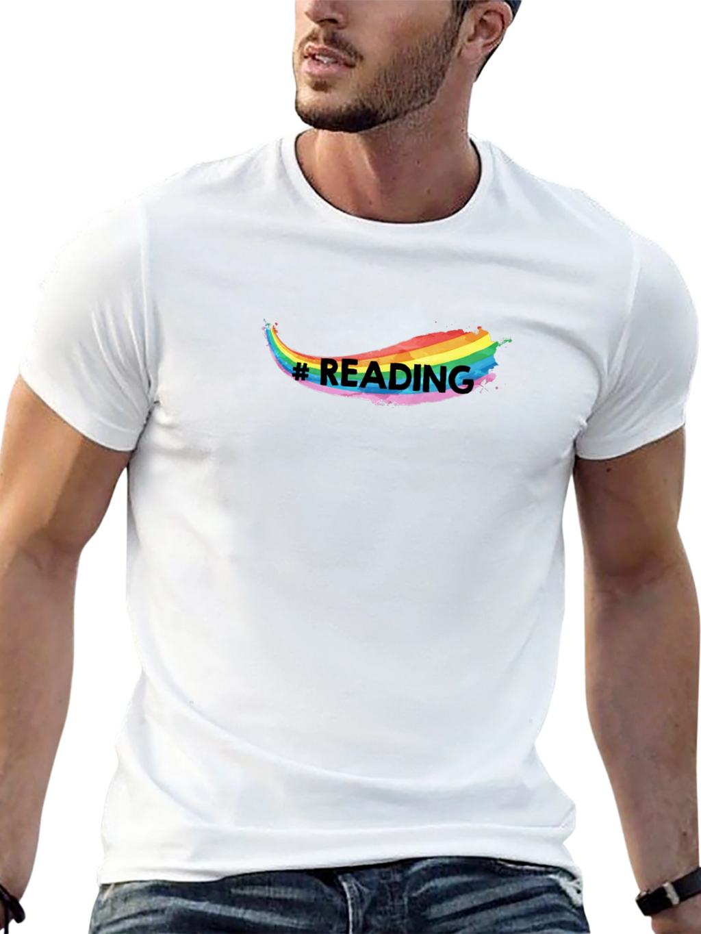 Rainbow Reading T-Shirt - Unisex Pride Tee