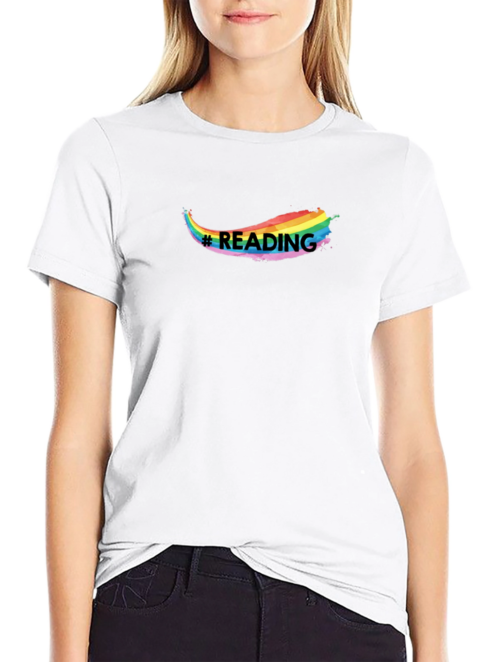 Rainbow Reading T-Shirt - Unisex Pride Tee
