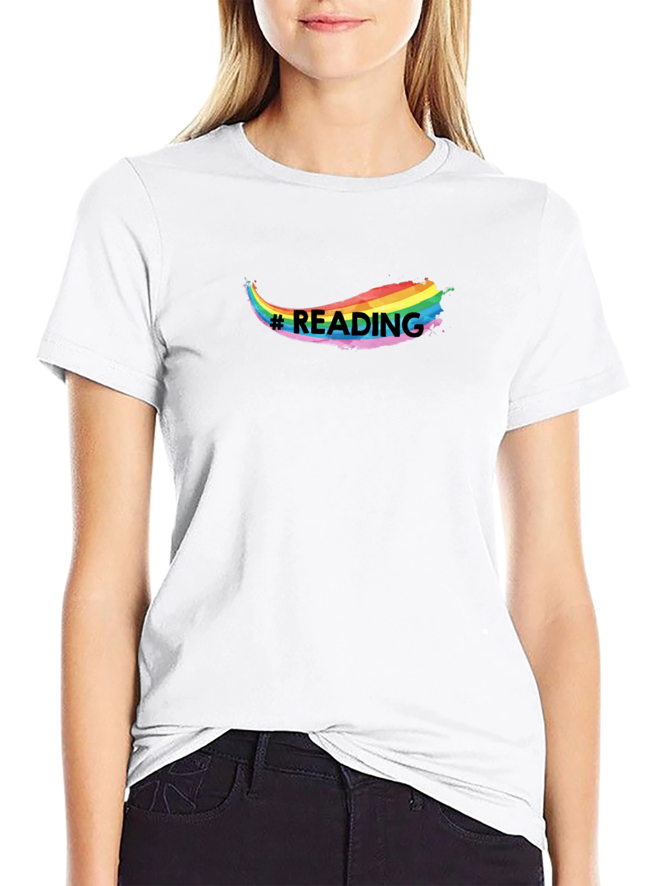 Rainbow Reading T-Shirt - Unisex Pride Tee