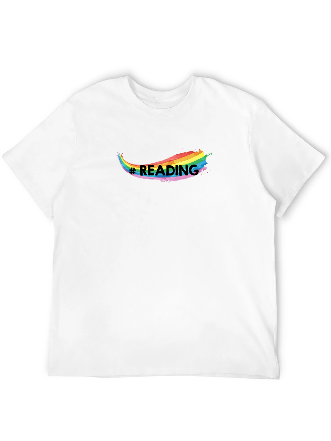 Rainbow Reading T-Shirt - Unisex Pride Tee