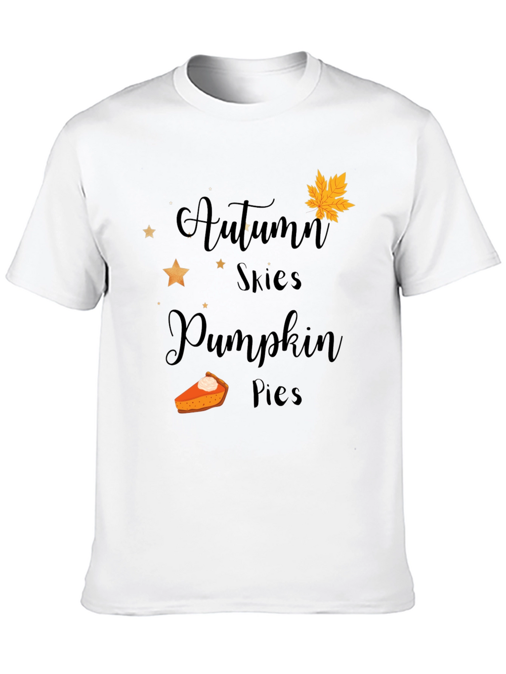 Autumn Skies Pumpkin Pies Graphic Tee
