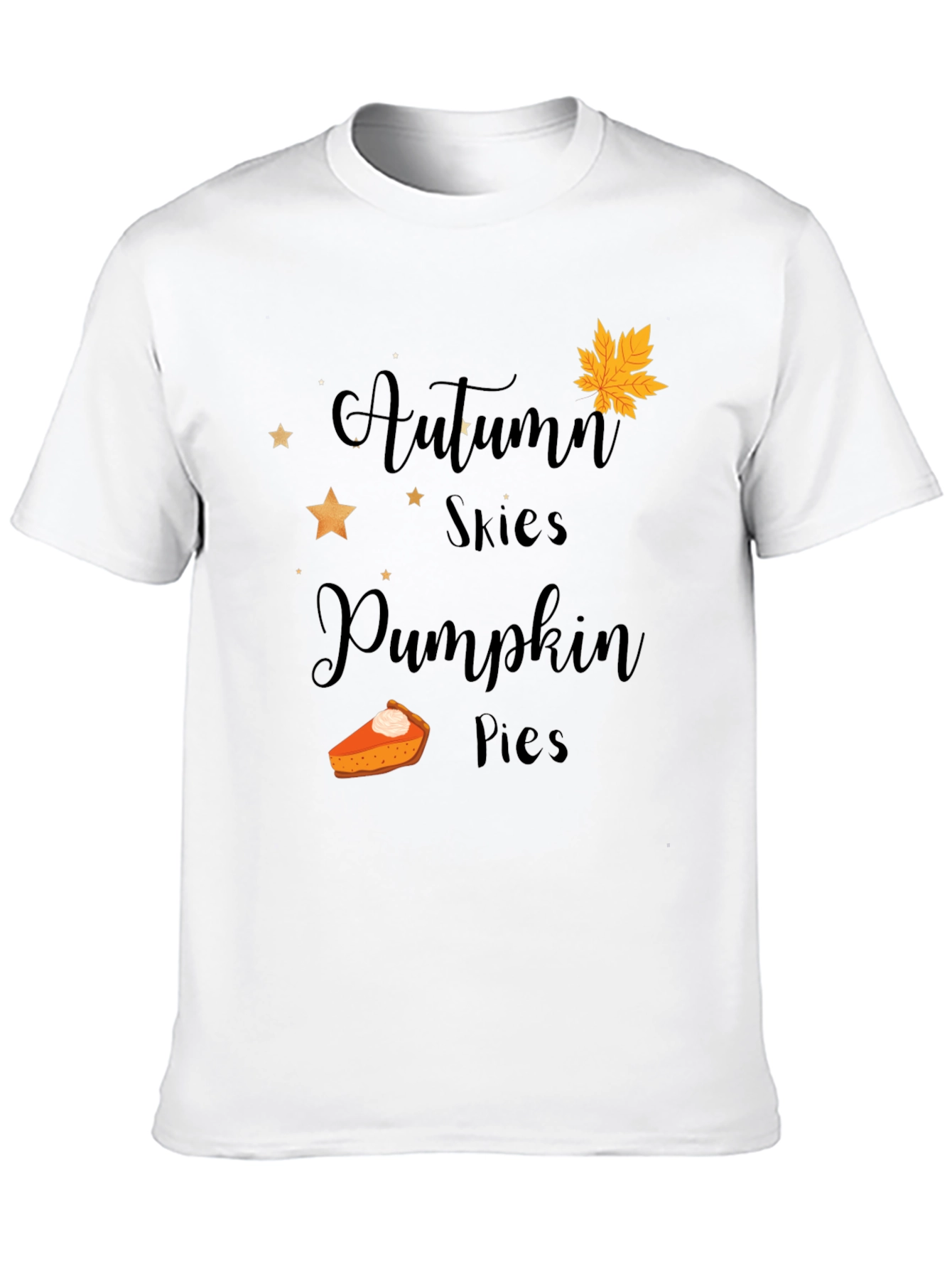 Autumn Skies Pumpkin Pies Graphic Tee