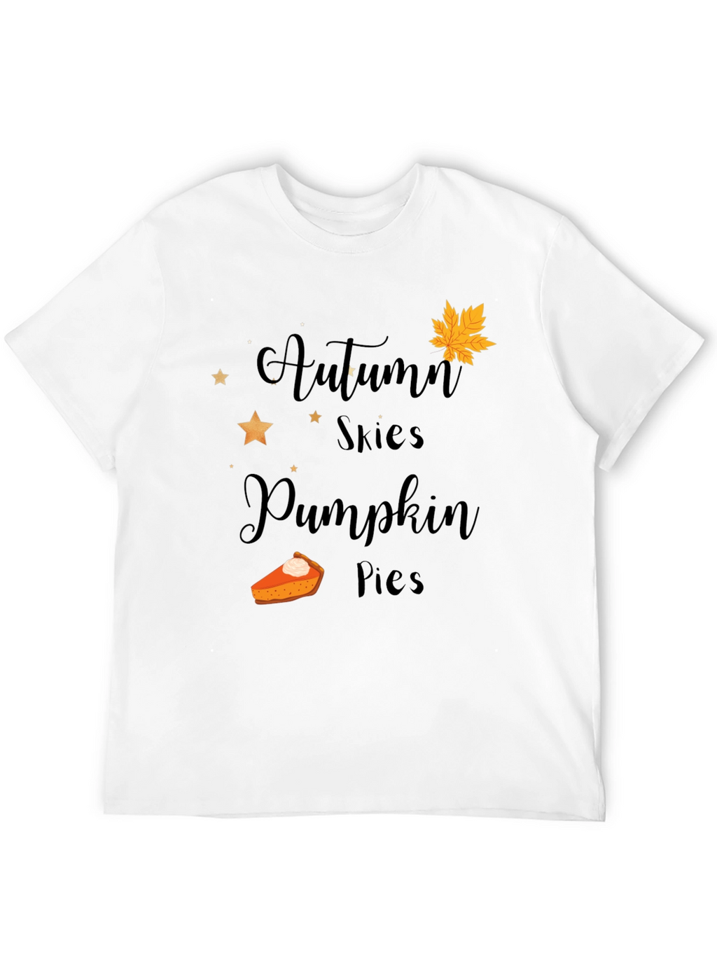 Autumn Skies Pumpkin Pies Graphic Tee