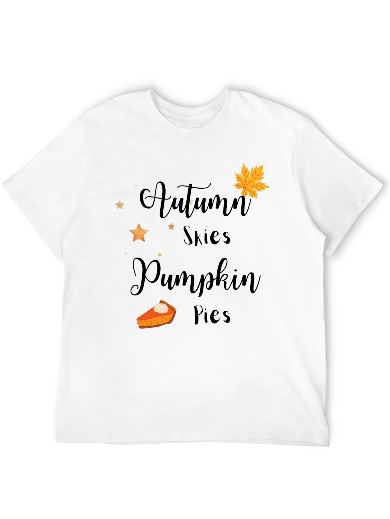 Autumn Skies Pumpkin Pies Graphic Tee
