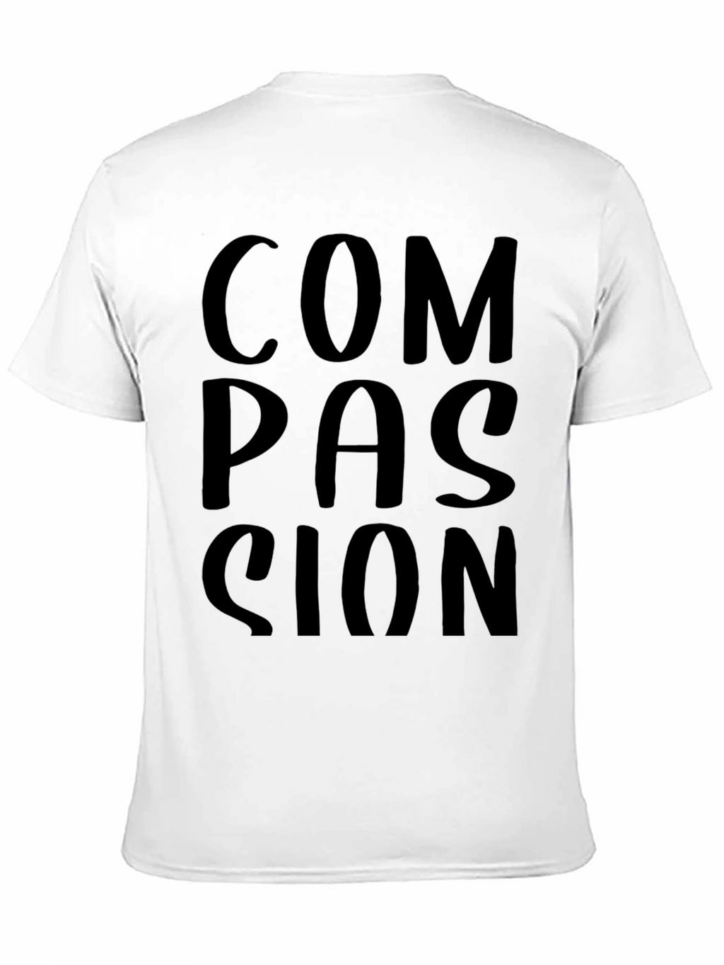Compassion Graphic Black T-Shirt