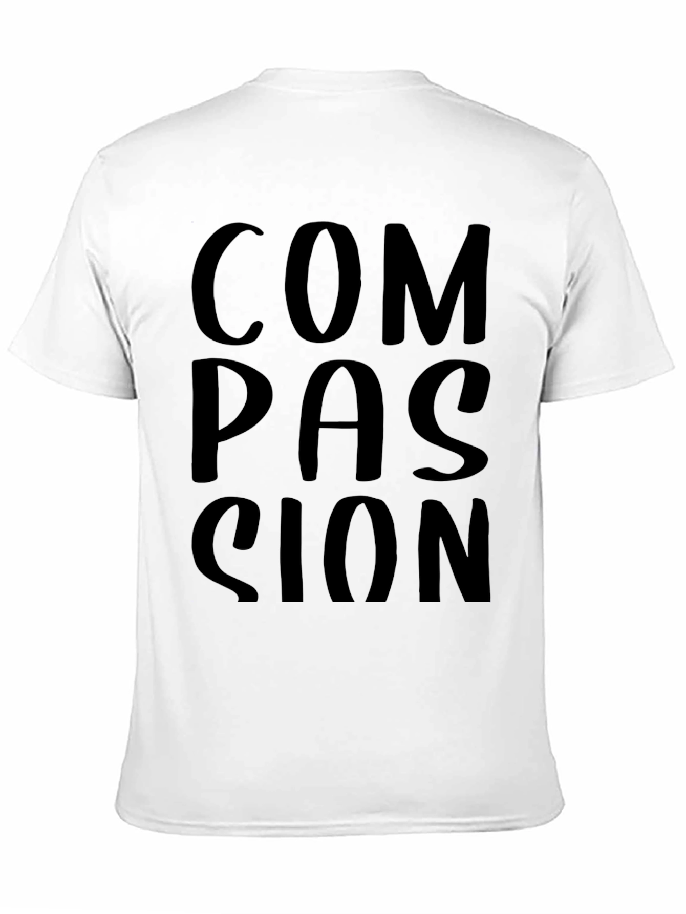 Compassion Graphic Black T-Shirt