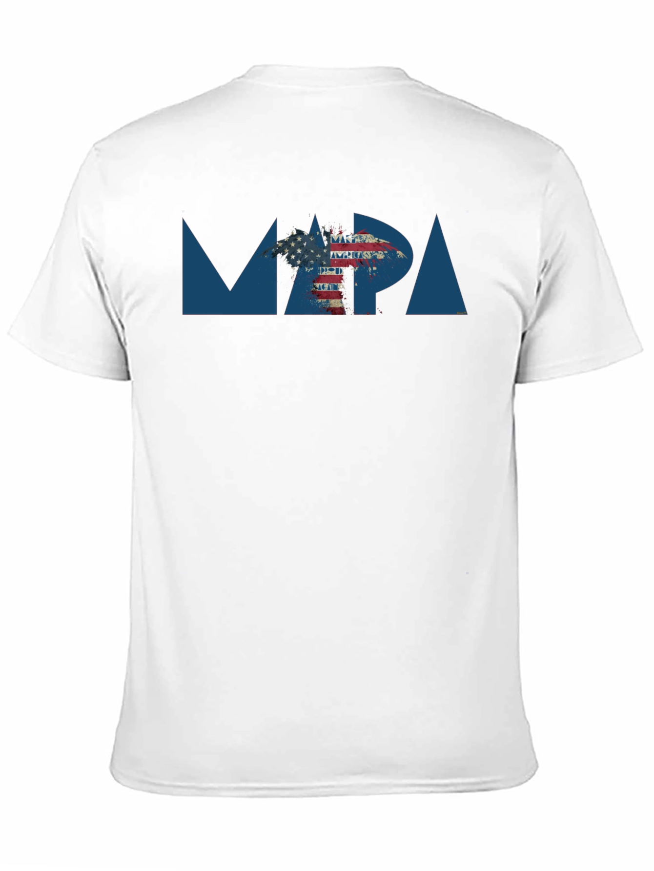 Patriotic Eagle Graphic T-Shirt