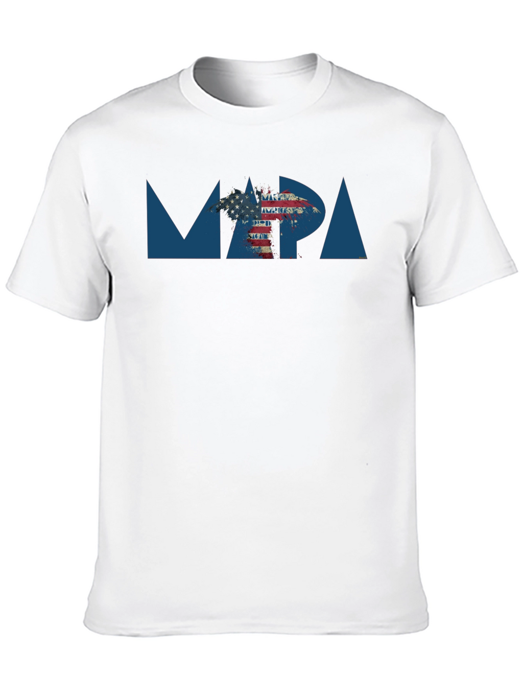 Patriotic Eagle Graphic T-Shirt