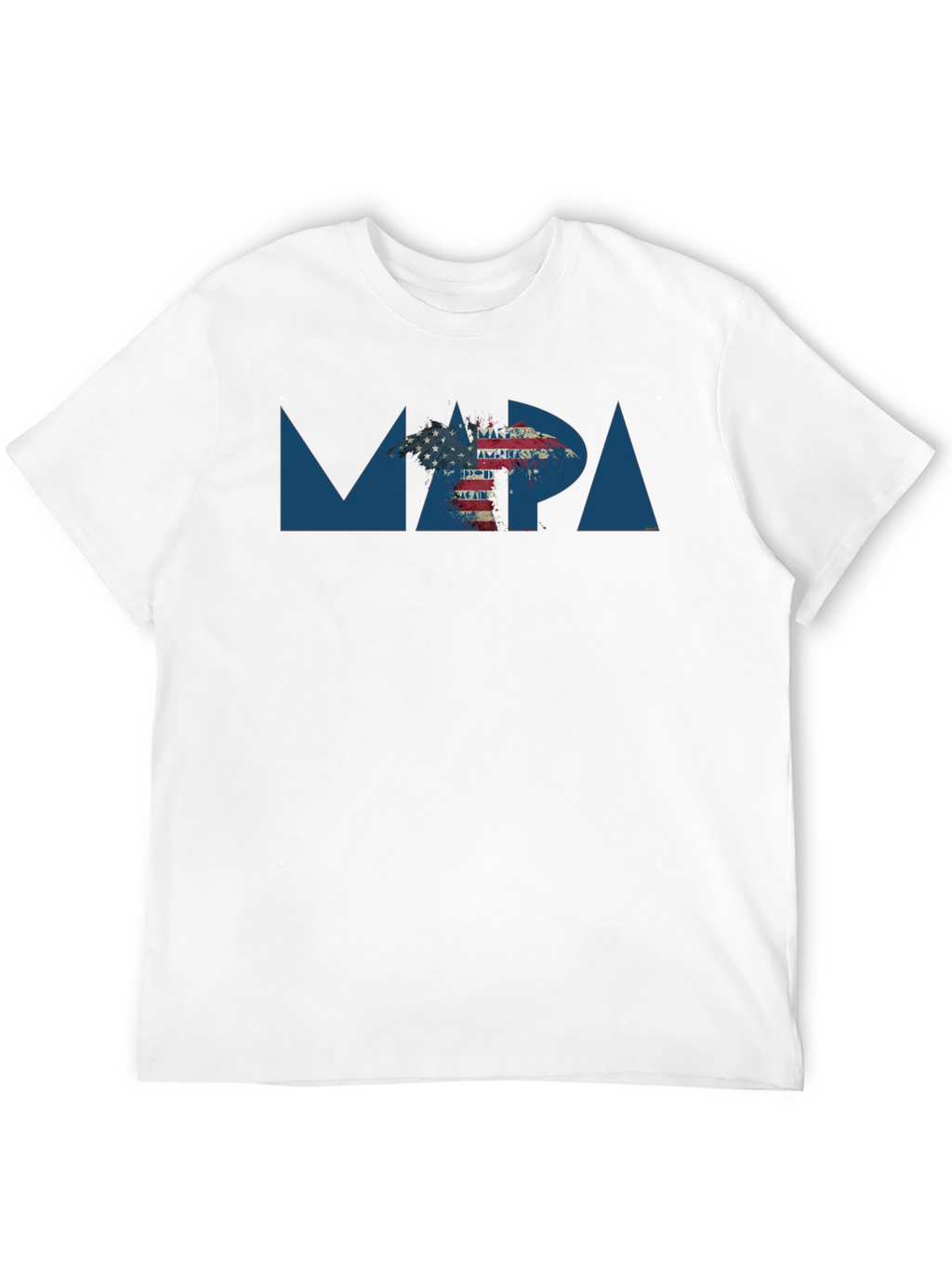 Patriotic Eagle Graphic T-Shirt
