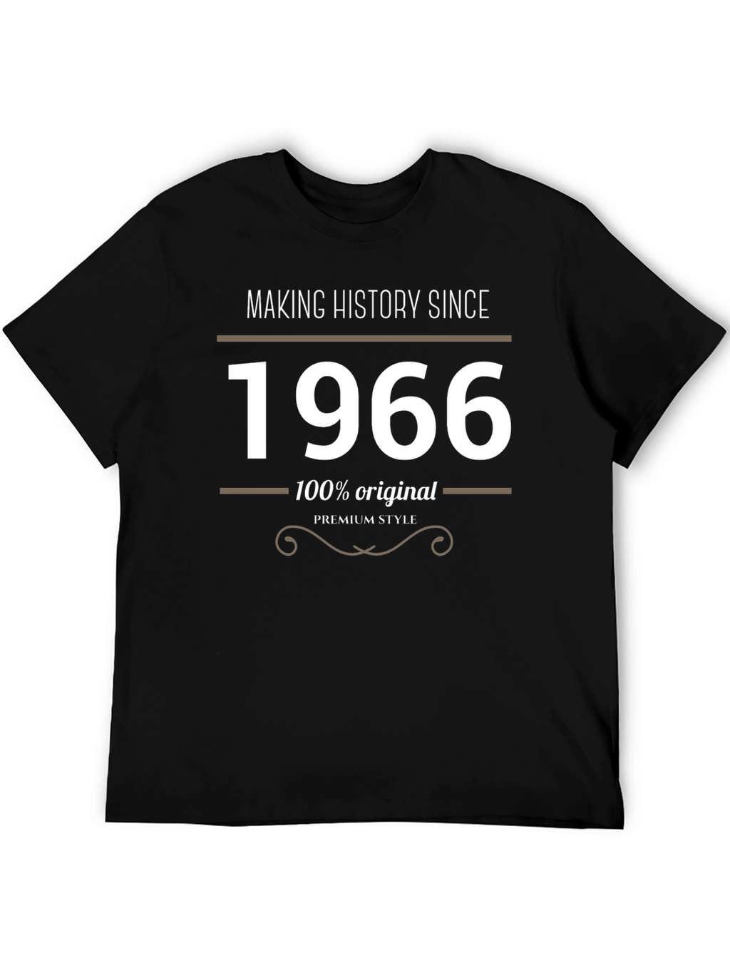 Making History Since 1966 Black T-Shirt