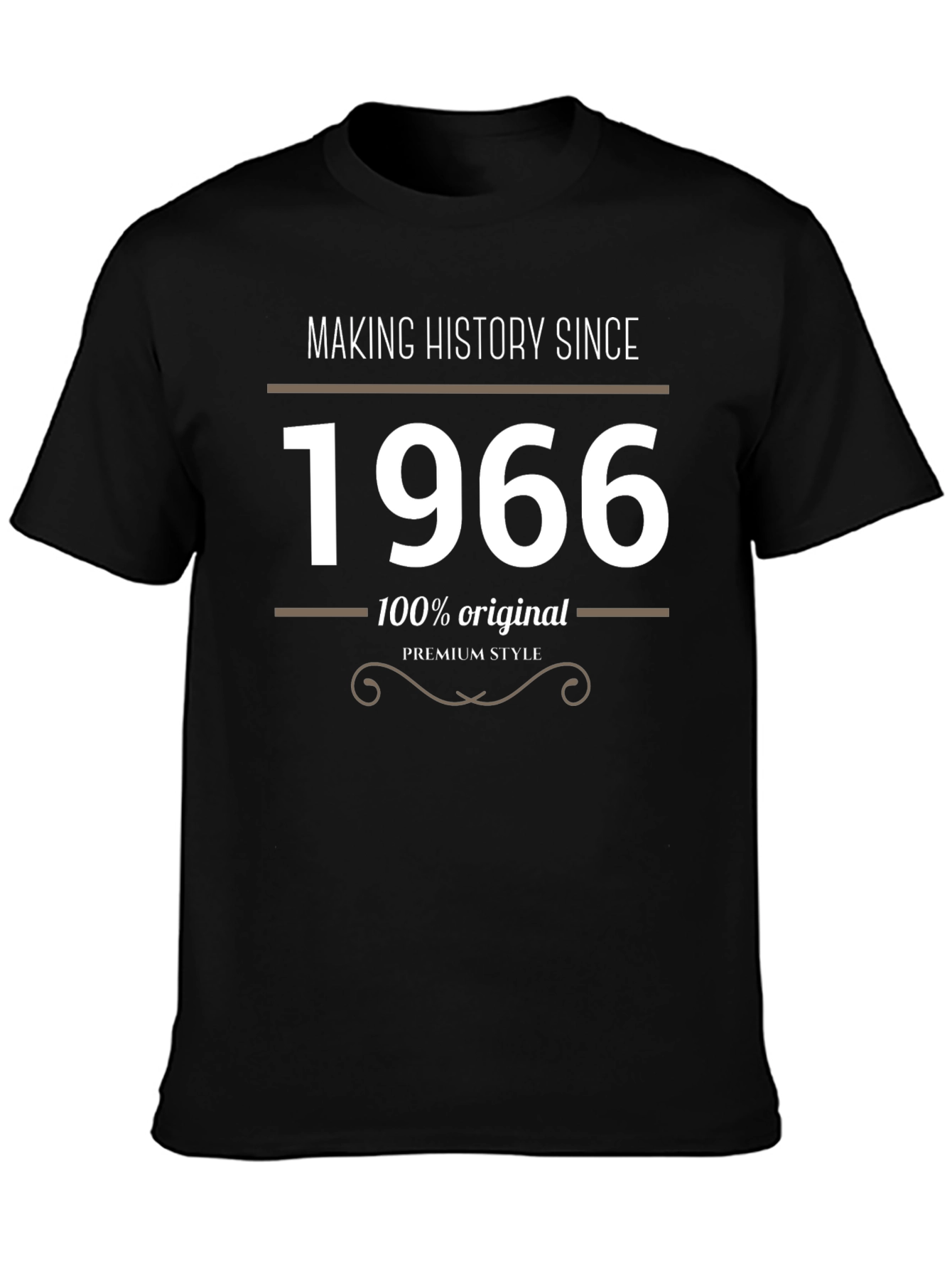 Making History Since 1966 Black T-Shirt