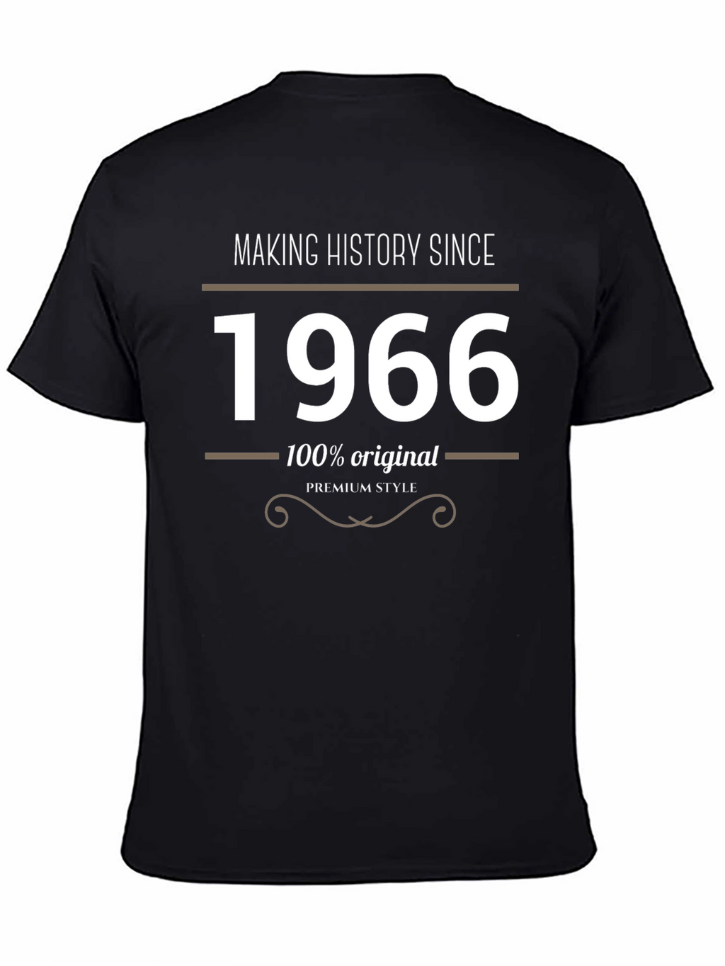 Making History Since 1966 Black T-Shirt