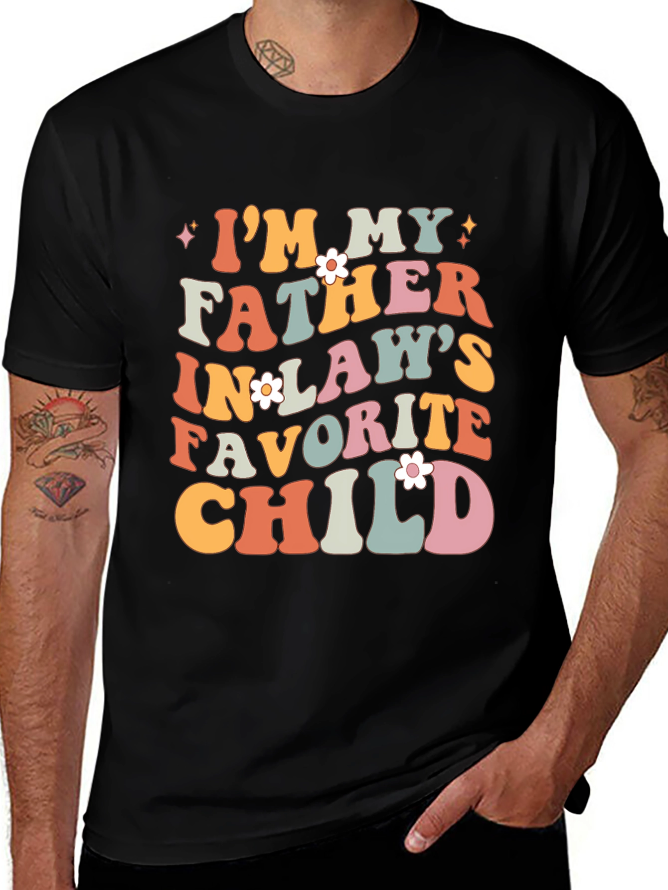Funny Father-in-Laws Favorite Child T-Shirt