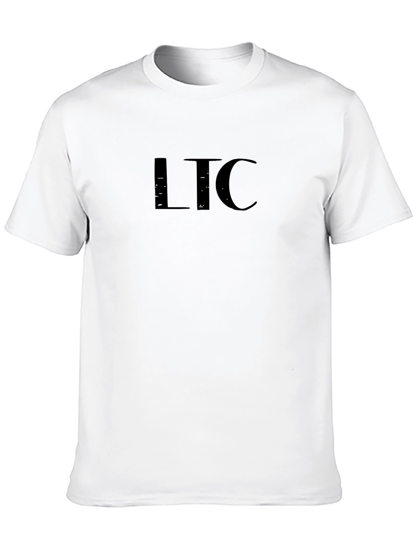 Black LTC Graphic Print T-Shirt
