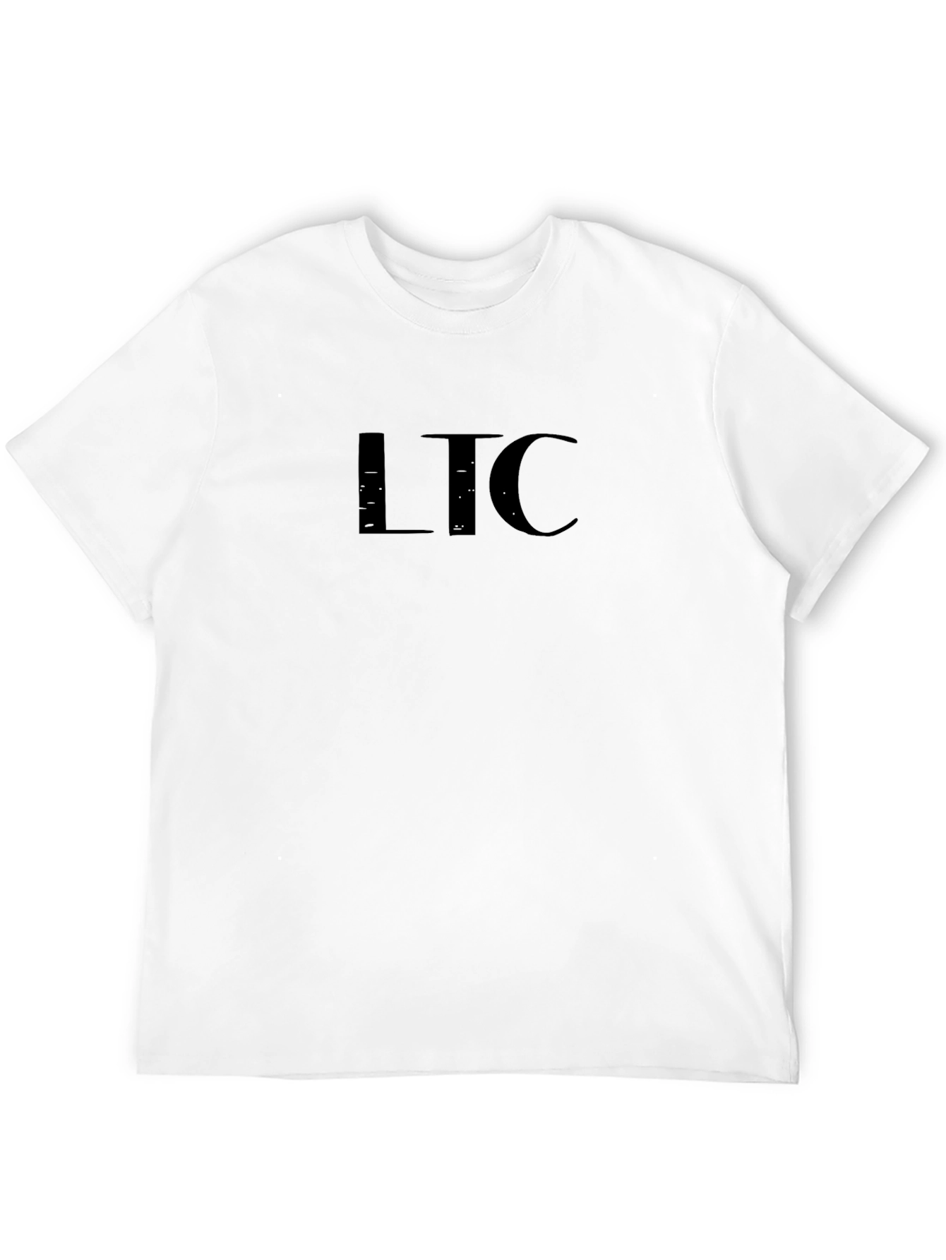 Black LTC Graphic Print T-Shirt